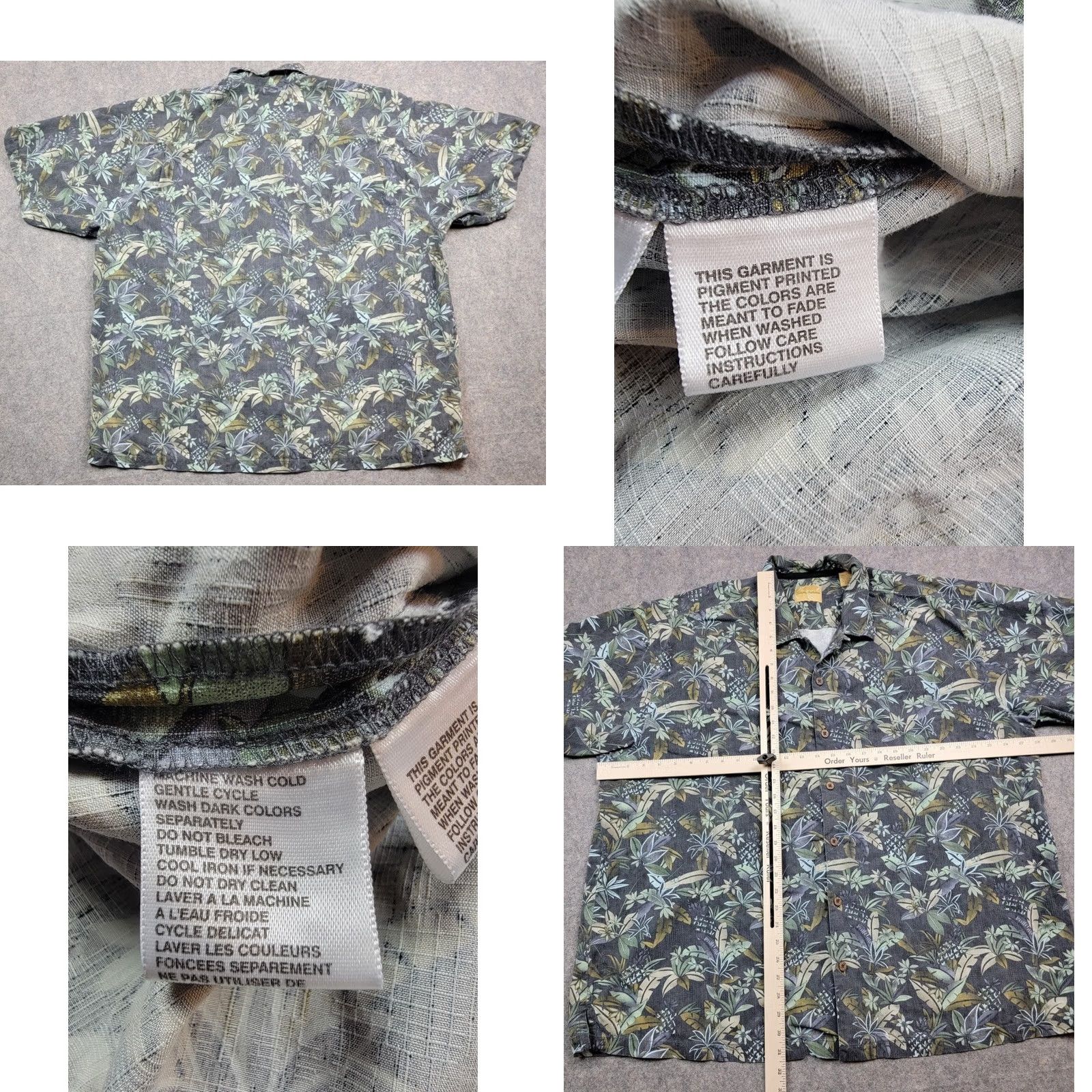 Tommy Bahama Tommy Bahama Mens 2XL Floral Silk Cotton Blend Shirt - Size 2XL - Casual Size US XXL / EU 58 / 5 - 8 Thumbnail