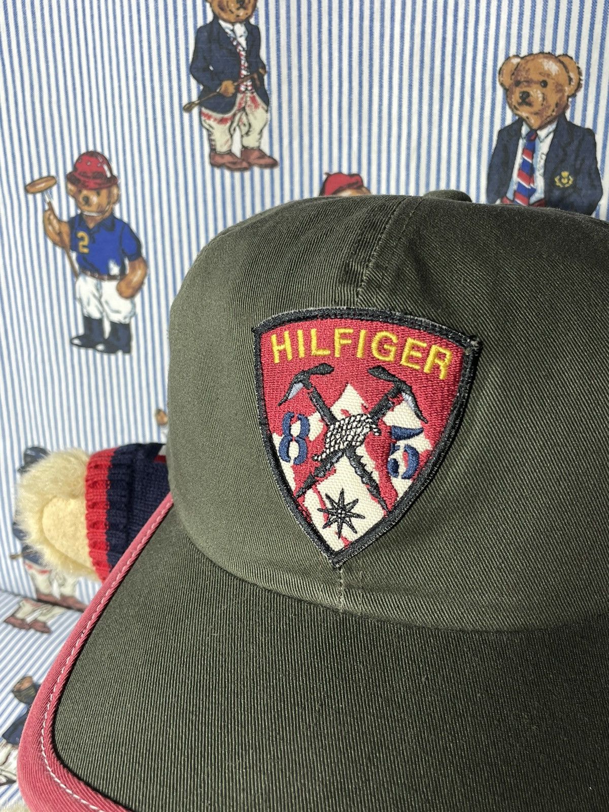Tommy Hilfiger × Vintage Cap Tommy Hilfiger Expedition Camp OG Vintage 90’s Size ONE SIZE - 4 Thumbnail
