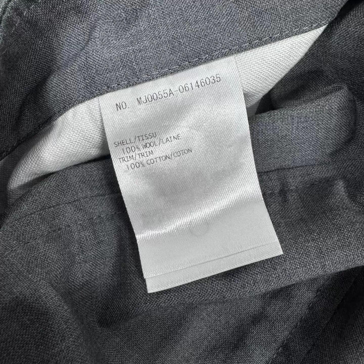 Thom Browne Thom Browne 4-stripe wool gray shirt-jkt 3 99 new Size L / US 10 / IT 46 - 7 Thumbnail