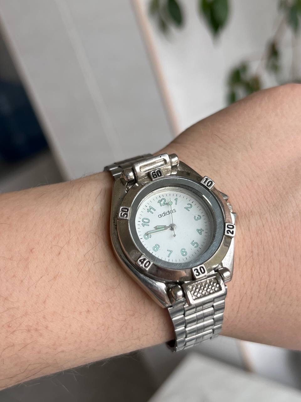 Adidas × Vintage Vintage 1990s Adidas watch futuristic open lid FREE SHIPPING Size ONE SIZE - 2 Thumbnail