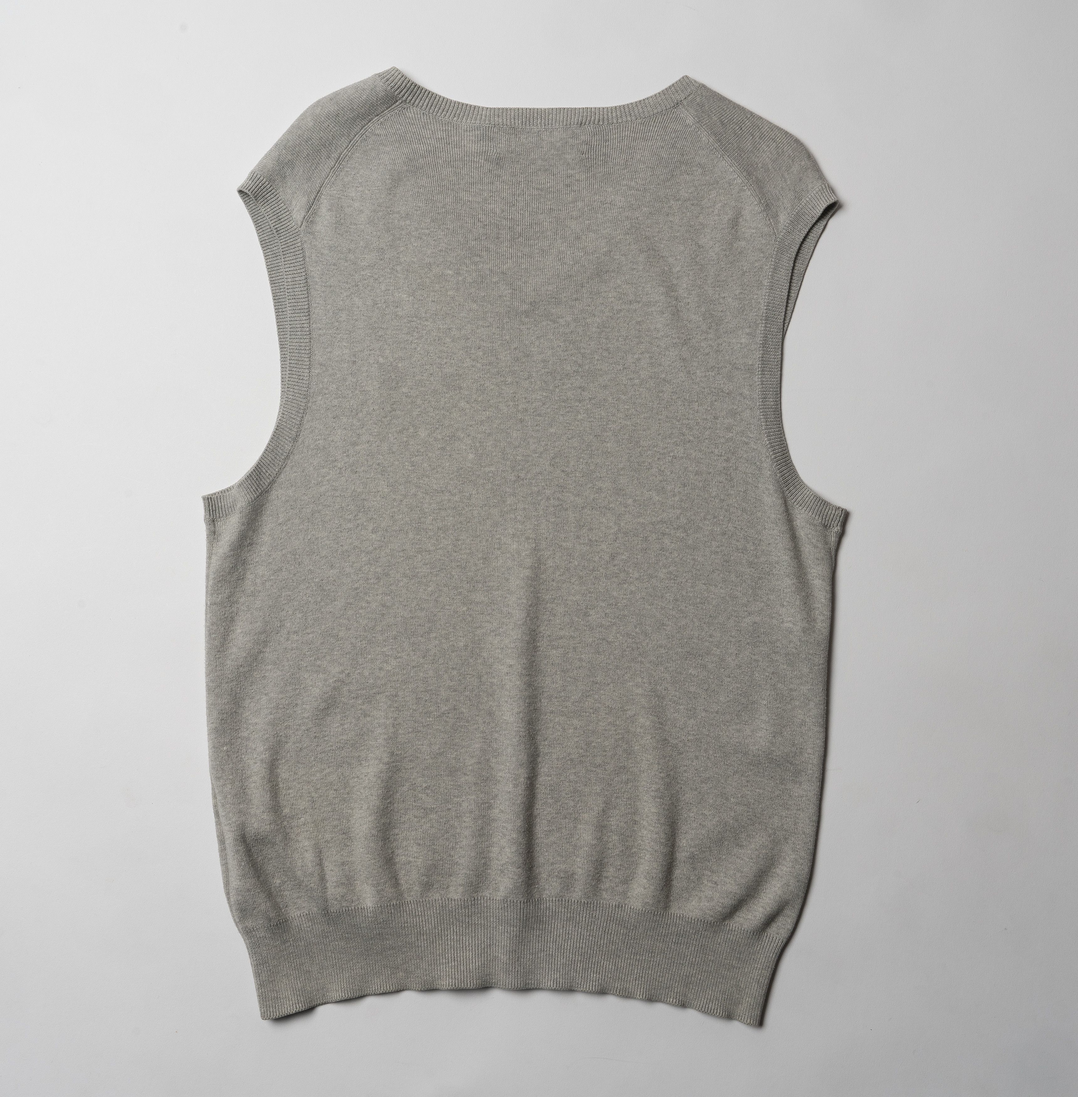 Polo Ralph Lauren 📌Polo RALPH LAUREN Vintage Gray Cotton Vest Size US S / EU 44-46 / 1 - 7 Thumbnail