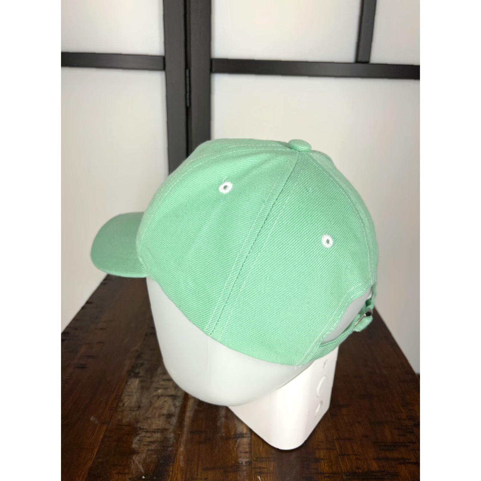 Vintage Pusheen Hat Cap Strap Back Womens One Size Mint Green 100% Polyester Size ONE SIZE - 5 Thumbnail