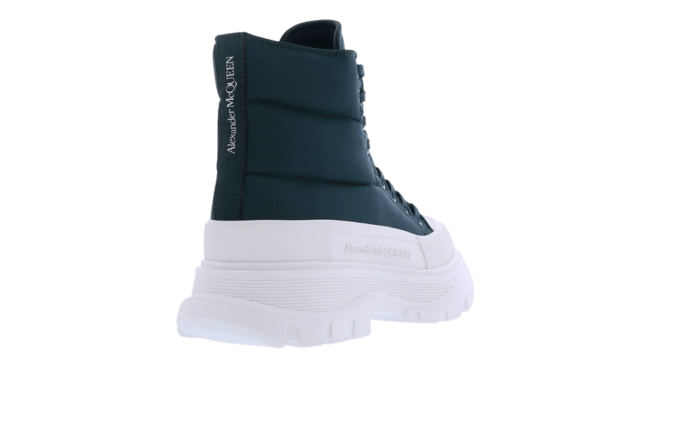 Alexander McQueen o1y0225 Ankle Boots in Dark Green Size US 5 / IT 35 - 3 Thumbnail