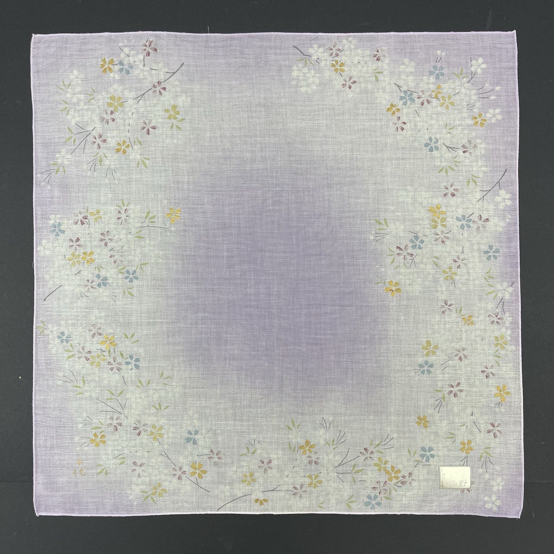 Japanese Brand Japanese Floral Handkerchief Collection Art - 5069 Size ONE SIZE - 2 Thumbnail