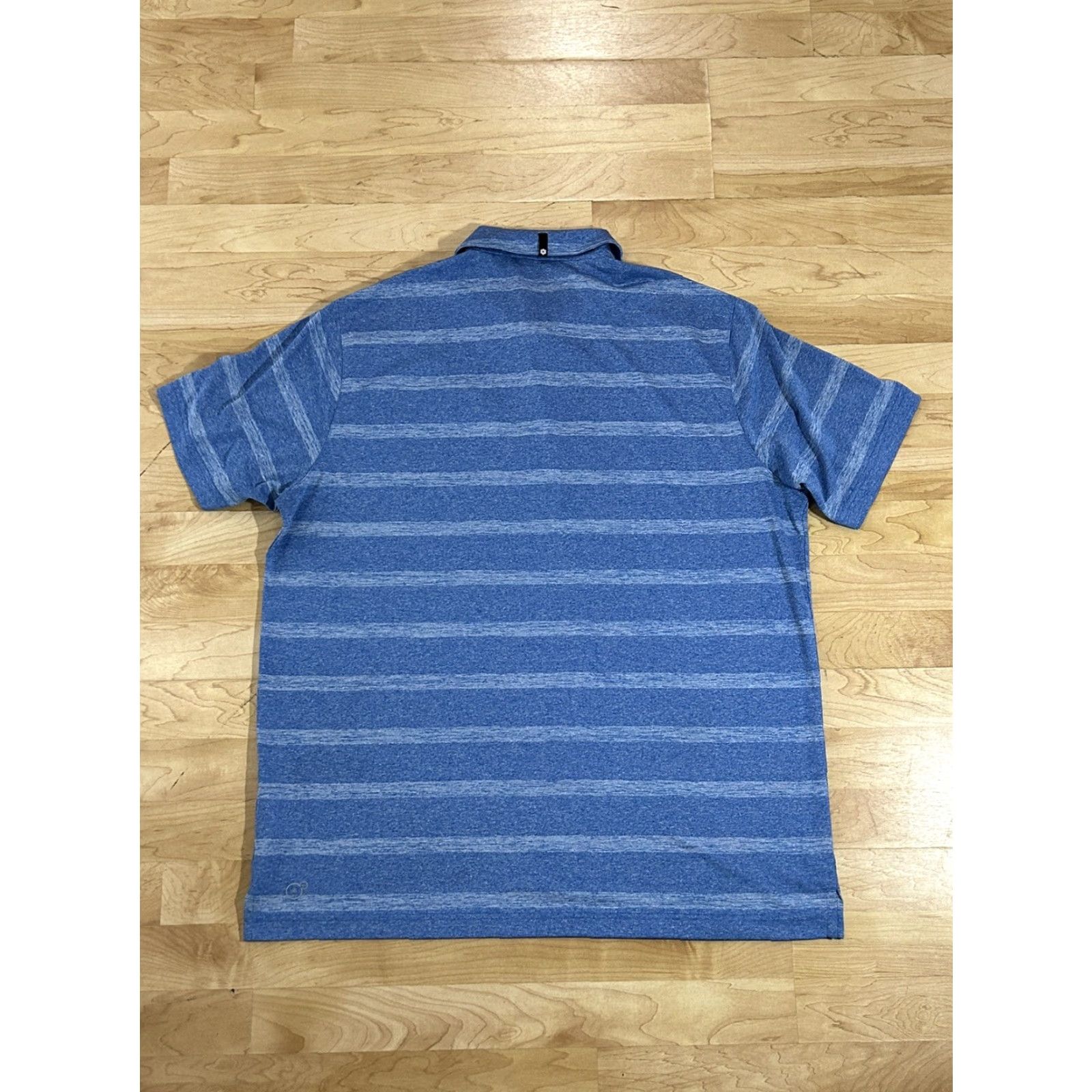 Puma PUMA Golf Polo DryCell Blue Short Sleeve Golf Shirt Mens XL Polo Shirt Short Sleeve Striped Blue Golf Mens XL Size US XL / EU 56 / 4 - 2 Thumbnail