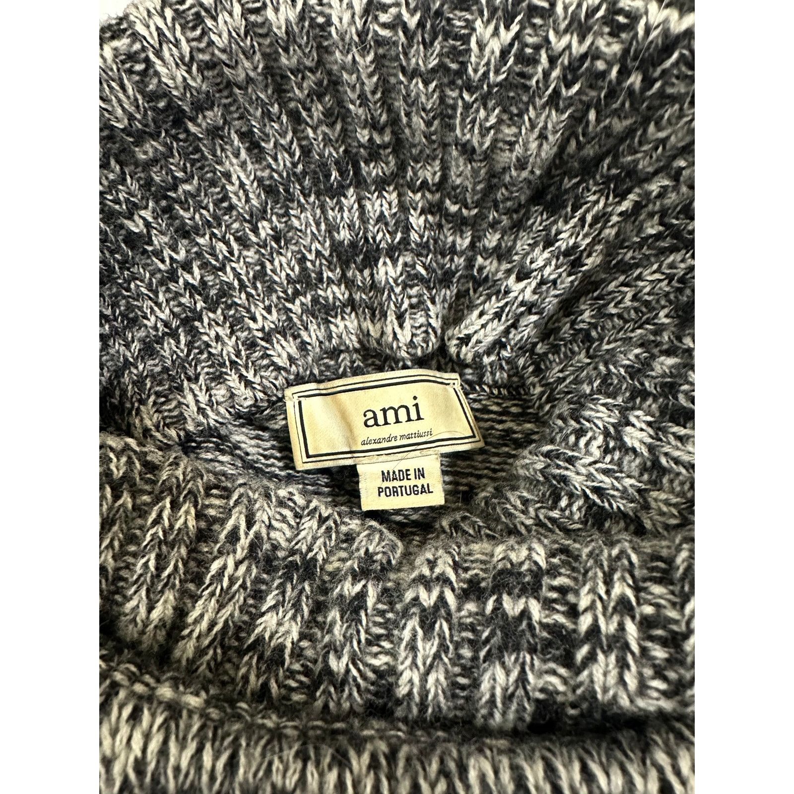 AMI Ami Alexandre Matiussi Marled Turtleneck Sweater M Size US M / EU 48-50 / 2 - 3 Thumbnail
