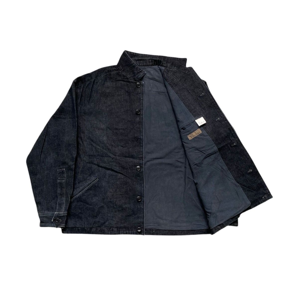 Designer × Vintage × Y's for Men Vintage Y's For Men Yohji Yamamoto Denim Jacket Size US L / EU 52-54 / 3 - 3 Thumbnail