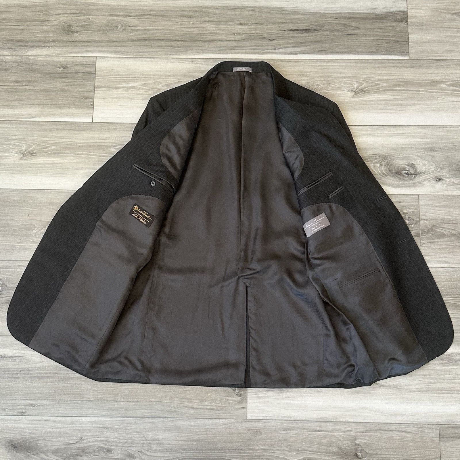 Daniel Cremieux Daniel Cremieux x Loro Piana Super 170s Coat 44L Wool-15 Size 44L - 3 Thumbnail