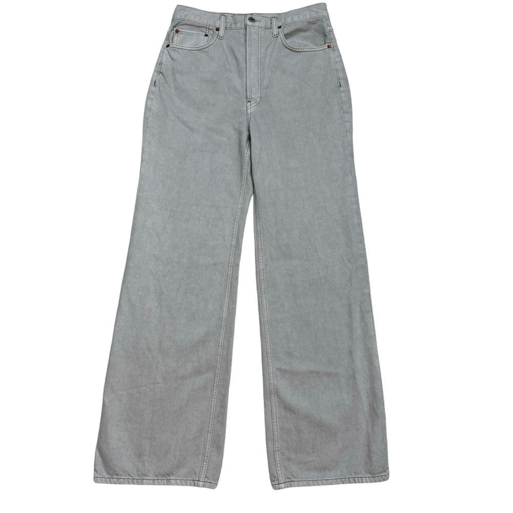 RE/DONE NWT New $295 RE/DONE 70s Ultra High Rise Wide Leg Jeans in Size 29" - 3 Thumbnail