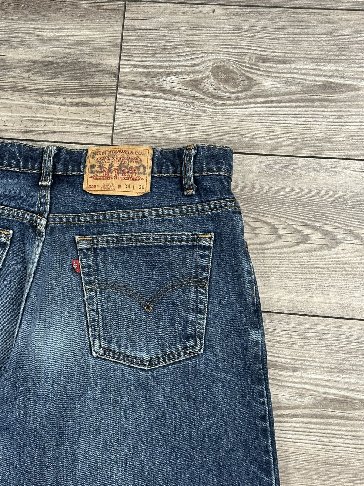 Levi's Vintage 90’s Levi’s 525 Jeans Size US 34 / EU 50 - 3 Thumbnail