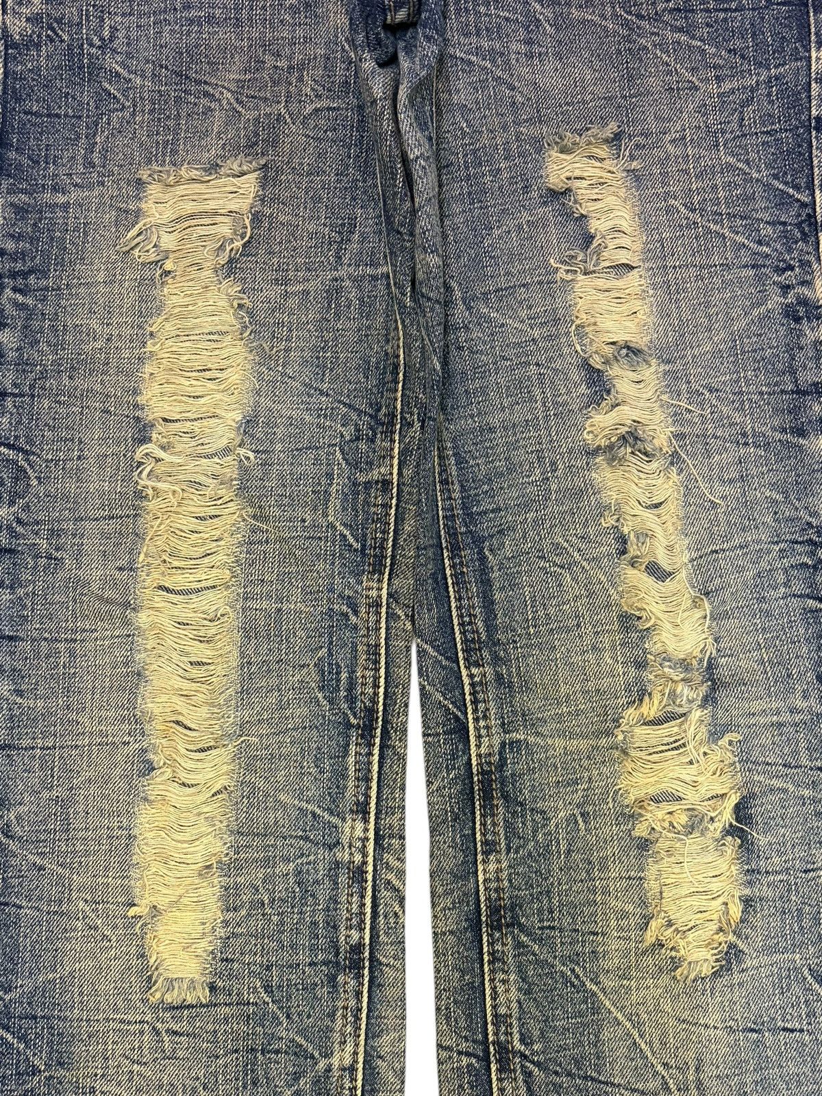 Ksubi Vintage Japanese Brand Rusty Mud Wash Distressed Jeans Size 31" - 3 Thumbnail