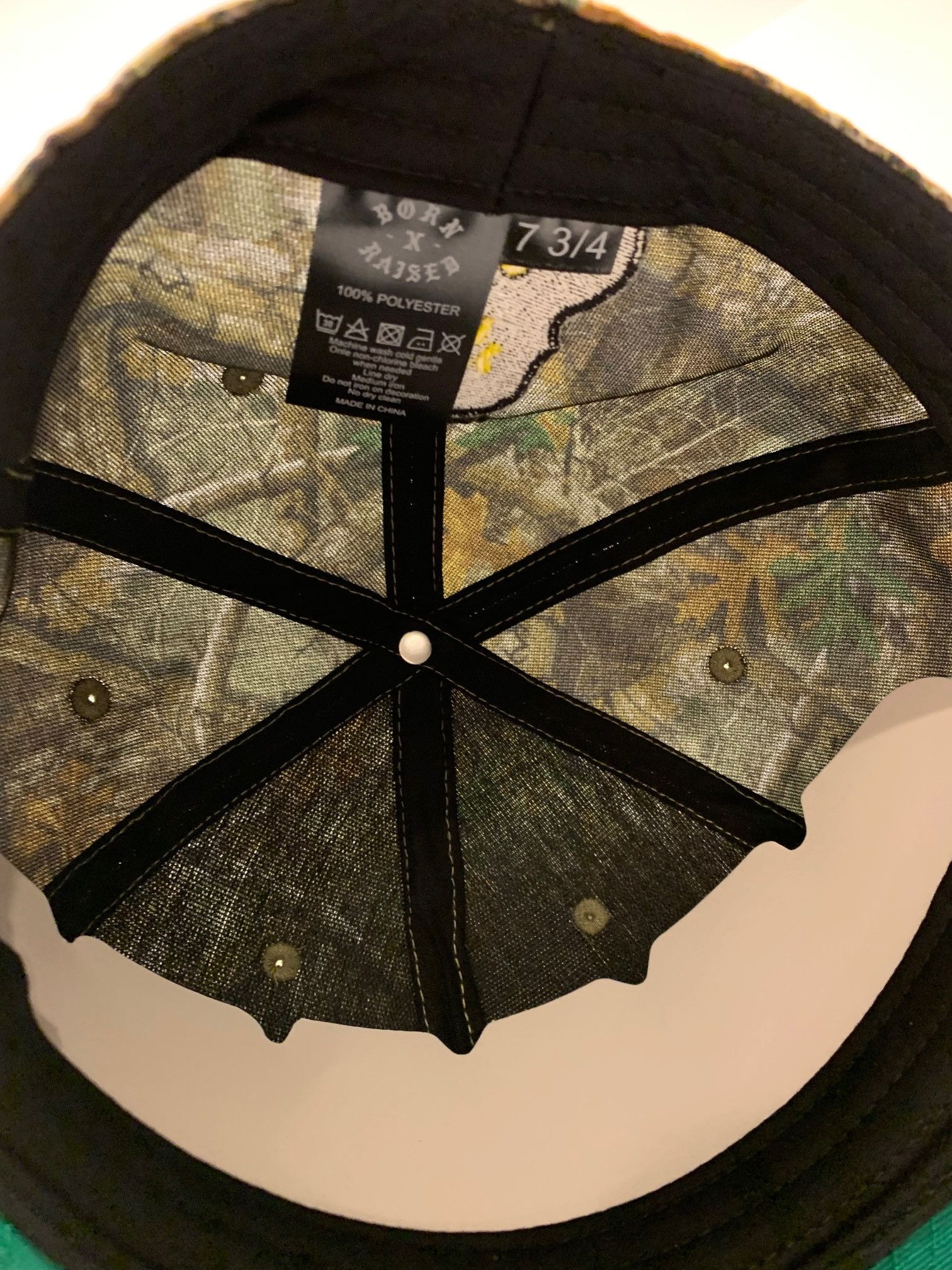 Born X Raised × Online Ceramics Hunter Camo Fitted Hat New 7 3/4 Size ONE SIZE - 5 Thumbnail