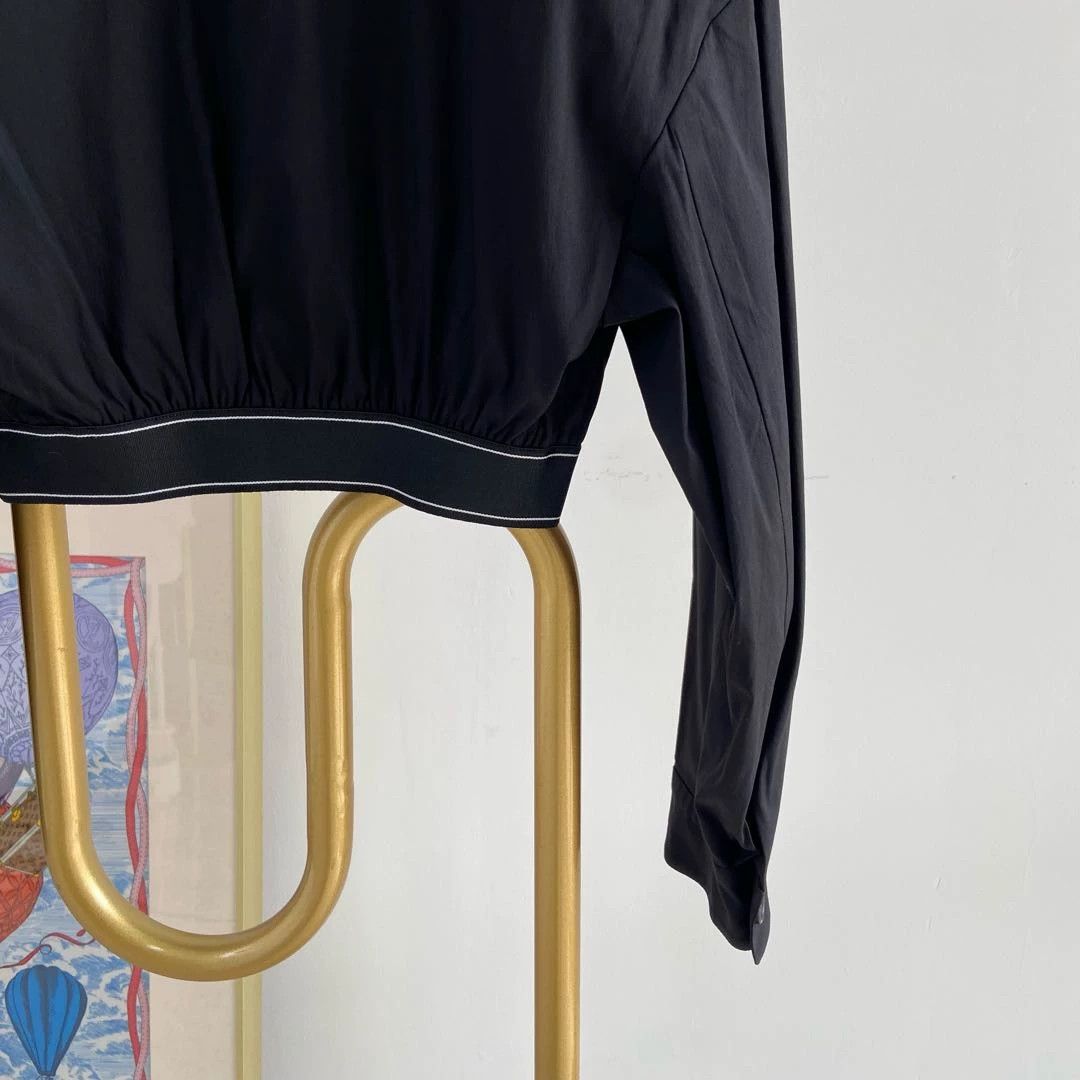 Prada Prada black short belted jacket 36 Size XS / US 0-2 / IT 36-38 - 6 Thumbnail
