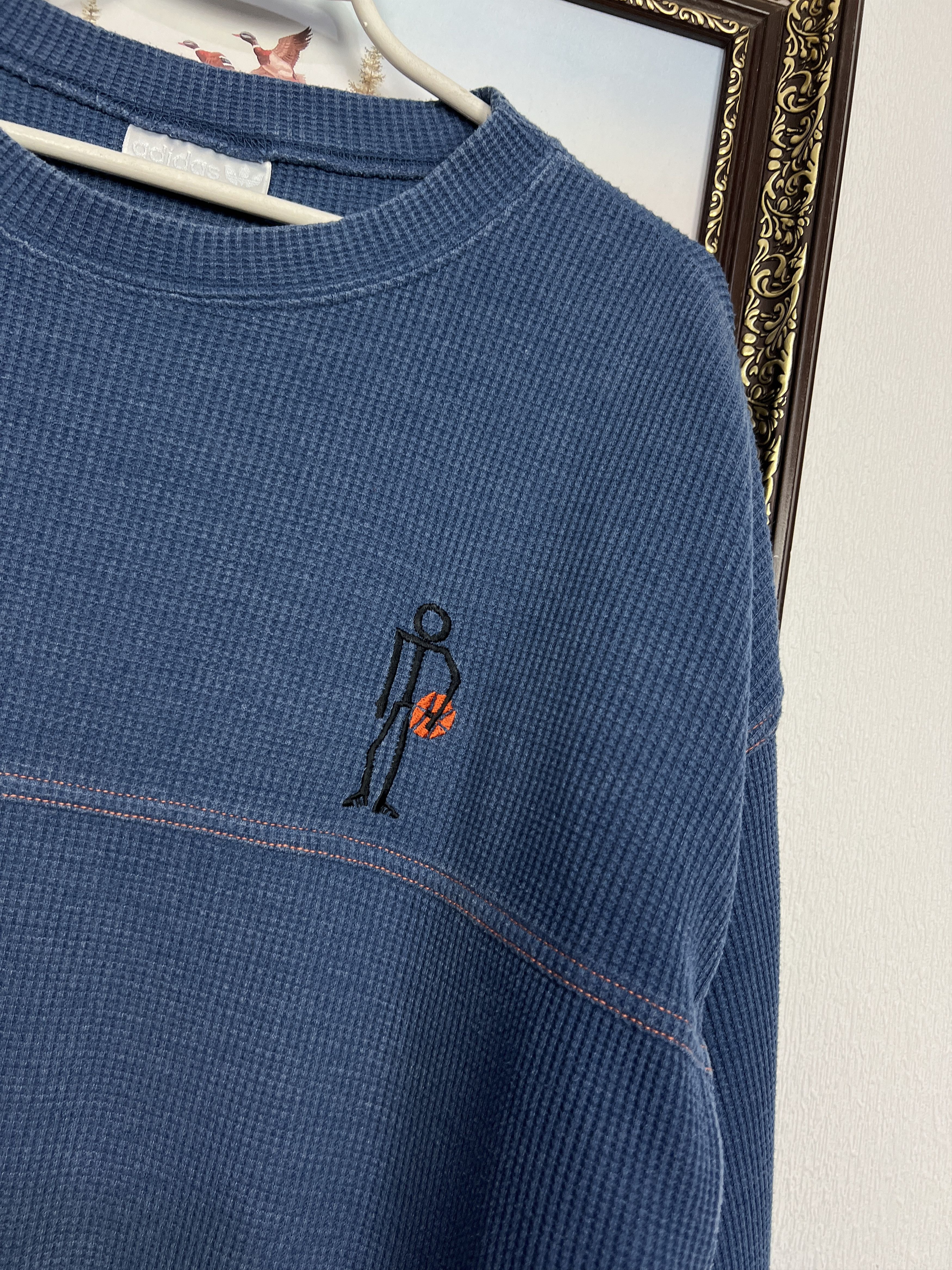 Adidas Vintage 90's Adidas Streetball Sweatshirt Track Top Crewneck Size US XL / EU 56 / 4 - 3 Thumbnail