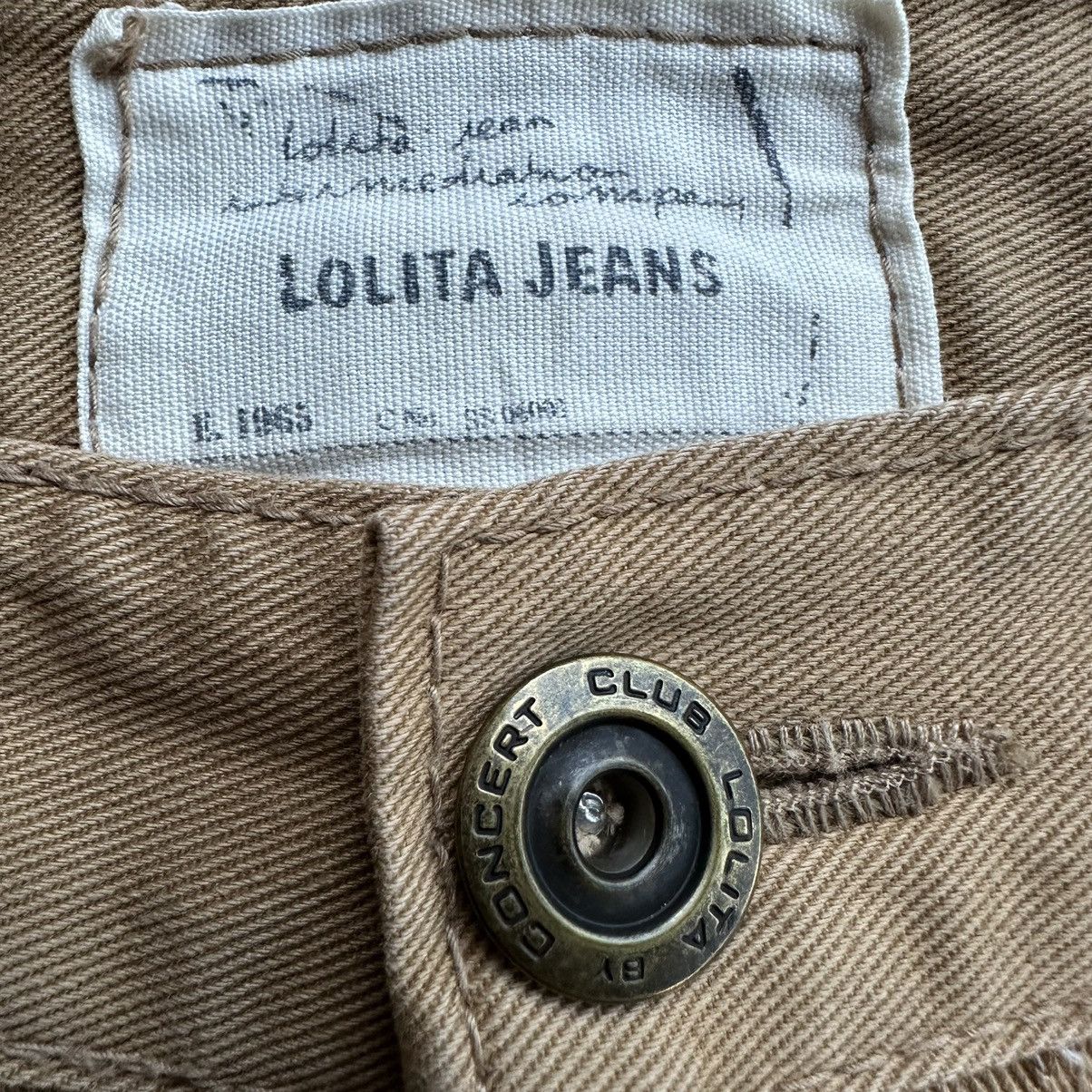 If Six Was Nine Rare Vintage Lolita Brown Colour Denim D709 Size US 30 / EU 46 - 9 Thumbnail