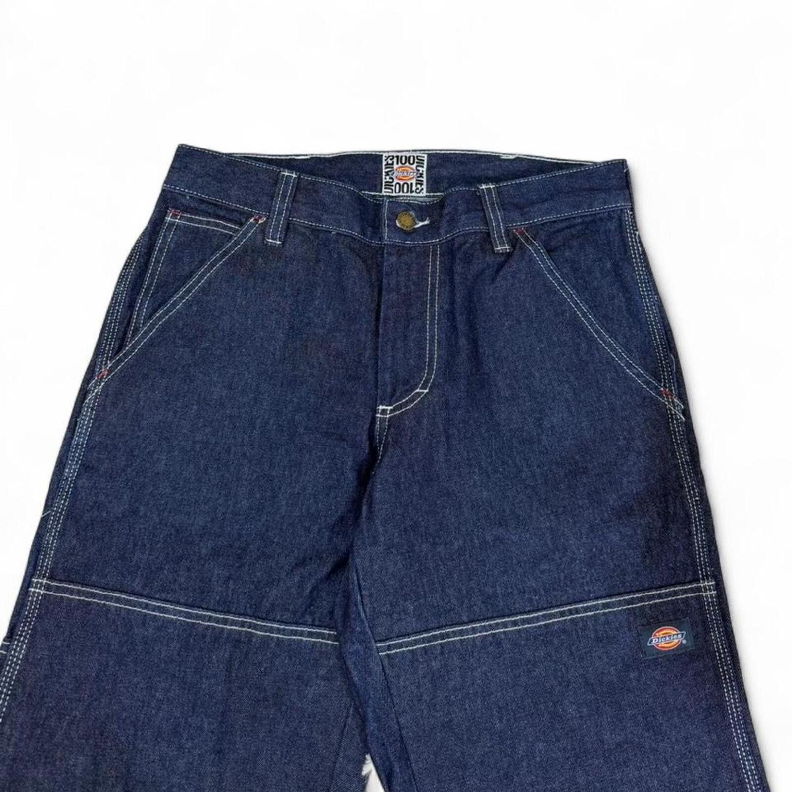 Carhartt DICKIES 100 YEAR DENIM DOUBLE KNEE JEANS Size US 31 - 4 Thumbnail