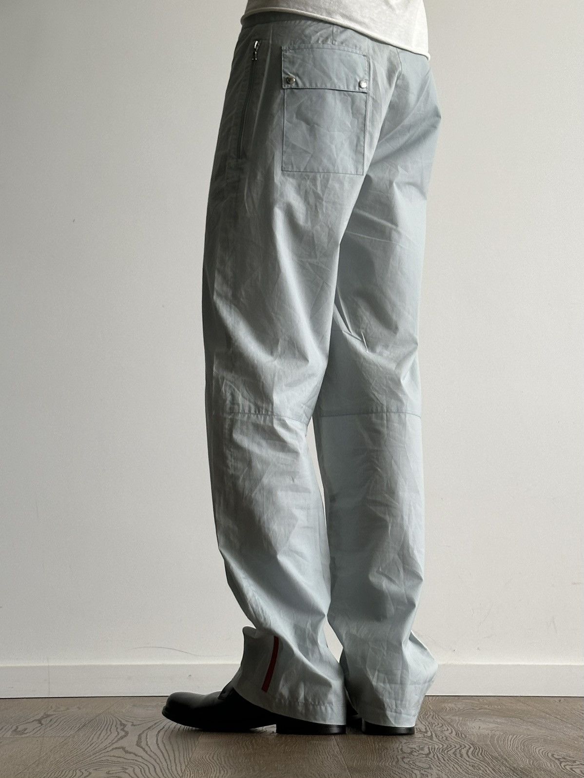 Prada Prada Early 2000’s Light Packable Pants Size US 32 / EU 48 - 3 Thumbnail