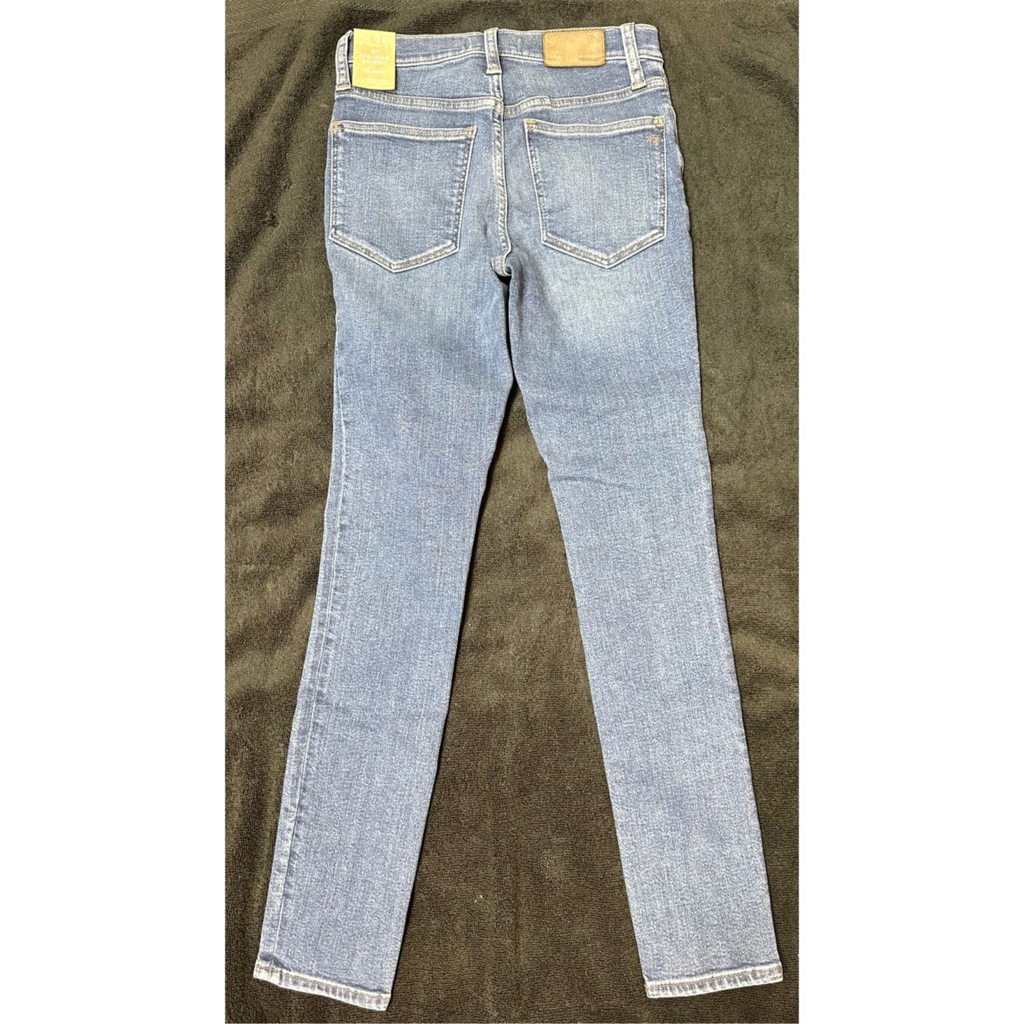 Madewell Madewell 9" Mid-Rise Skinny Jeans Cloverdale Wash 24 Size 24" / US 00 / IT 34 - 9 Thumbnail