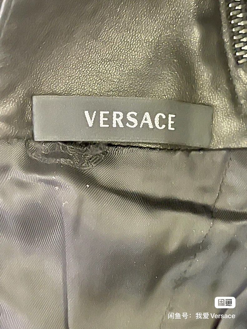 Versace Versace Genuine leather dress Size M / US 6-8 / IT 42-44 - 8 Thumbnail