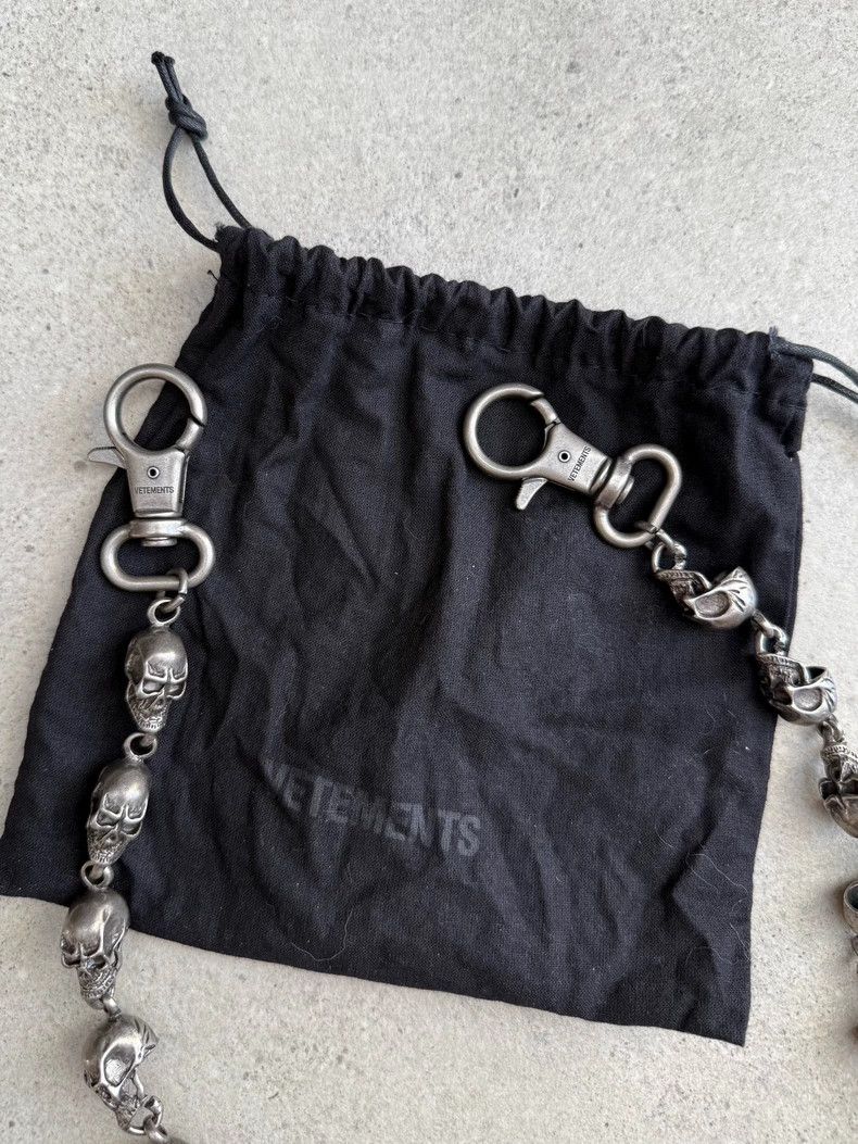 Vetements VETEMENTS 19SS Show Skull Pants Chain 2503-Nextarrow Size ONE SIZE - 3 Thumbnail