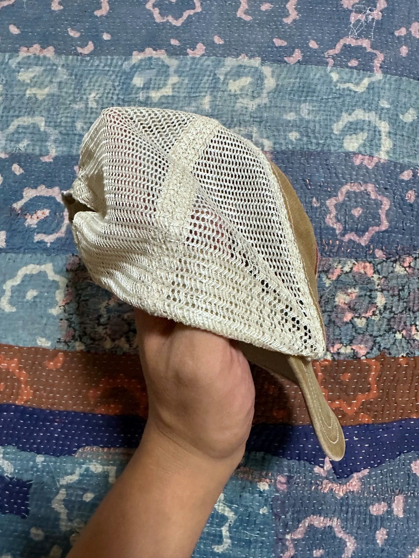 RRL Ralph Lauren rrl trucker hat mesh one size used Size ONE SIZE - 2 Thumbnail
