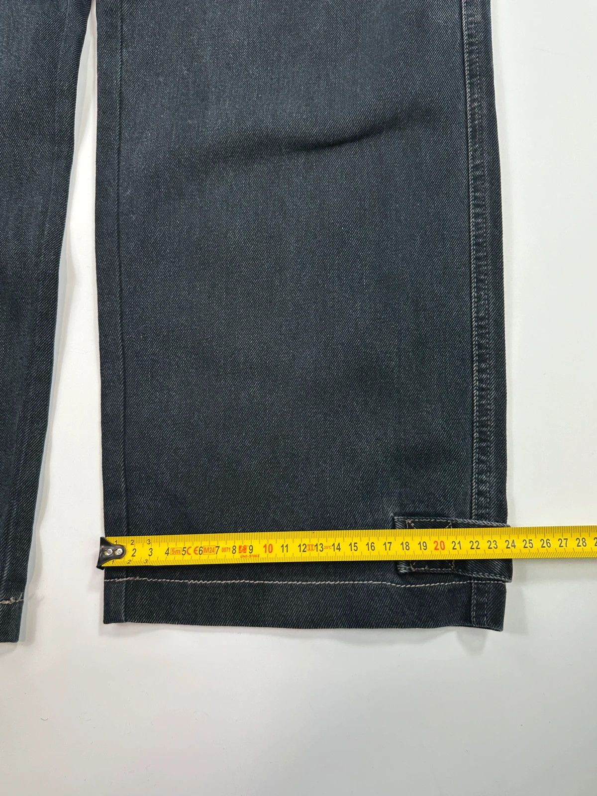 Armani Armani Jeans 00’s Black Indigo Carpenter Wide Legs Jeans Size US 32 / EU 48 - 14 Thumbnail