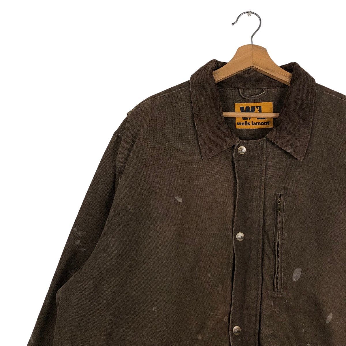 Japanese Brand Vintage Detroit Chore Work Jacket Wells Lamont Usa Garments Size US XL / EU 56 / 4 - 7 Thumbnail