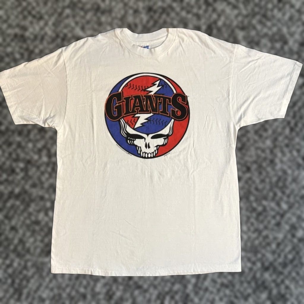 VINTAGE Grateful Dead San Francisco Giants Steal Your Base T Shirt XL Band