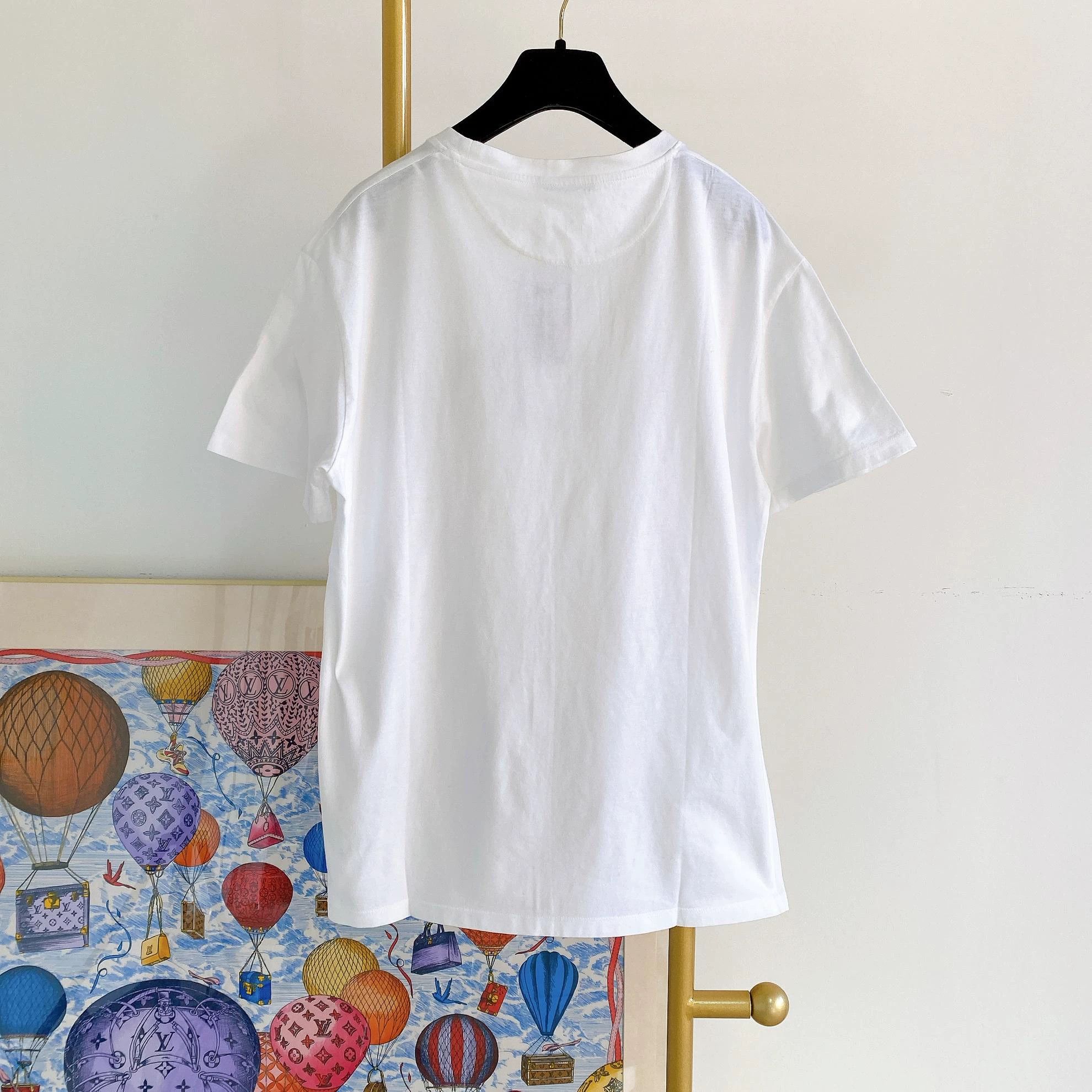 Valentino Valentino white logo tee M Size US M / EU 48-50 / 2 - 2 Thumbnail