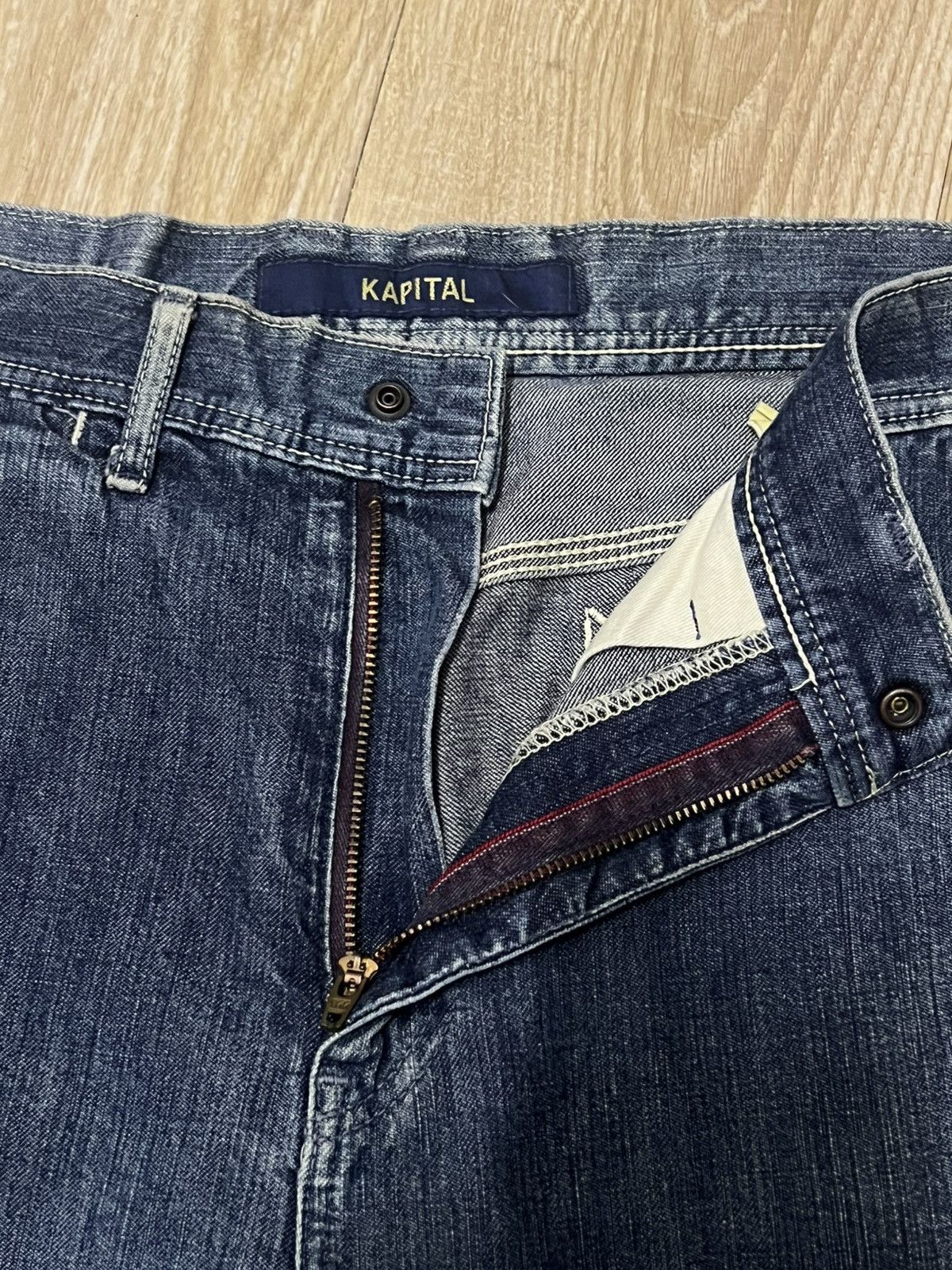 Kapital VINTAGE 90s CAPITAL (by Kapital) Japan Carpenter Denim Size US 34 / EU 50 - 10 Thumbnail