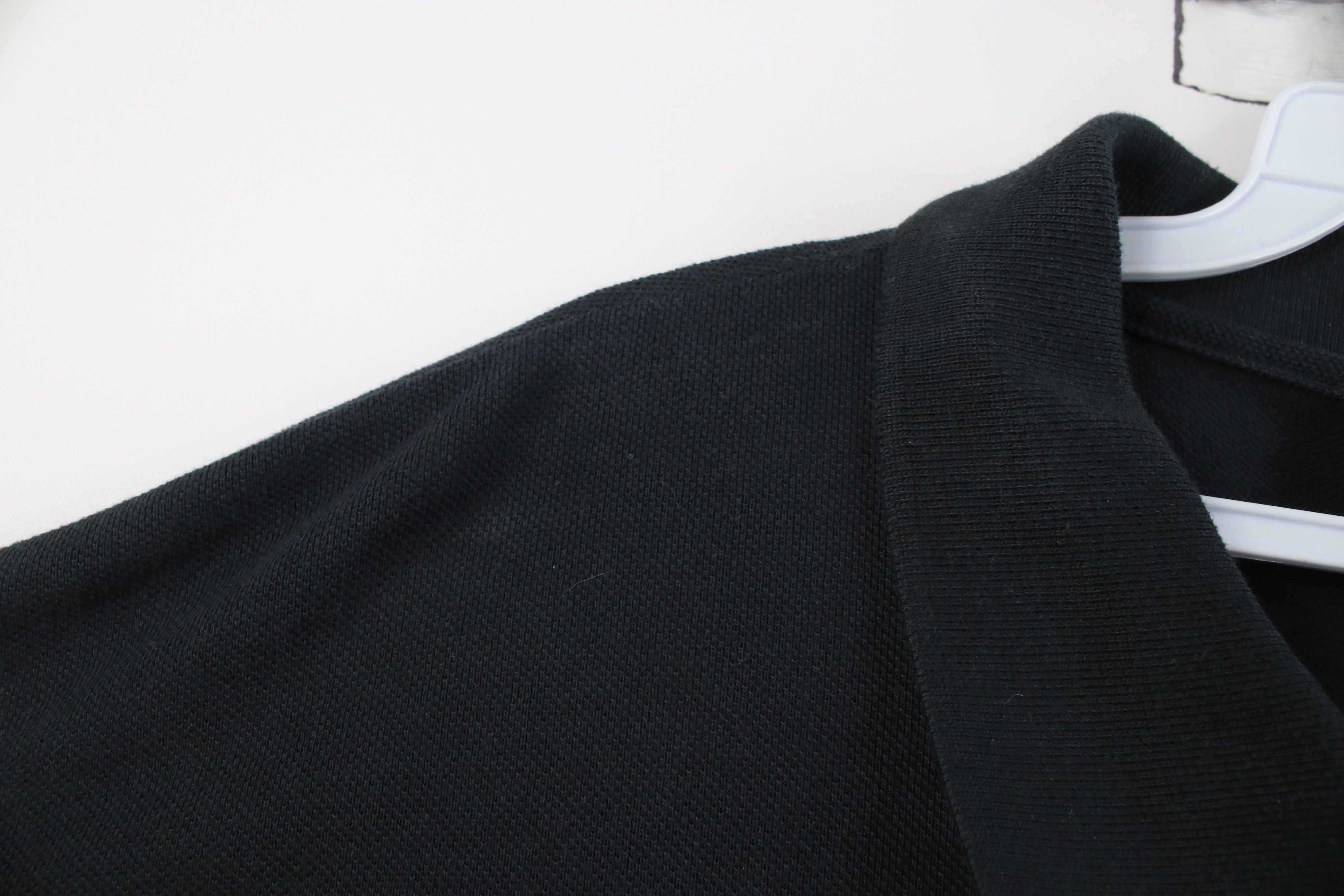 Vintage Vintage 90s Streetwear Pique Knit Golf Polo Shirt Black Size US XL / EU 56 / 4 - 8 Thumbnail