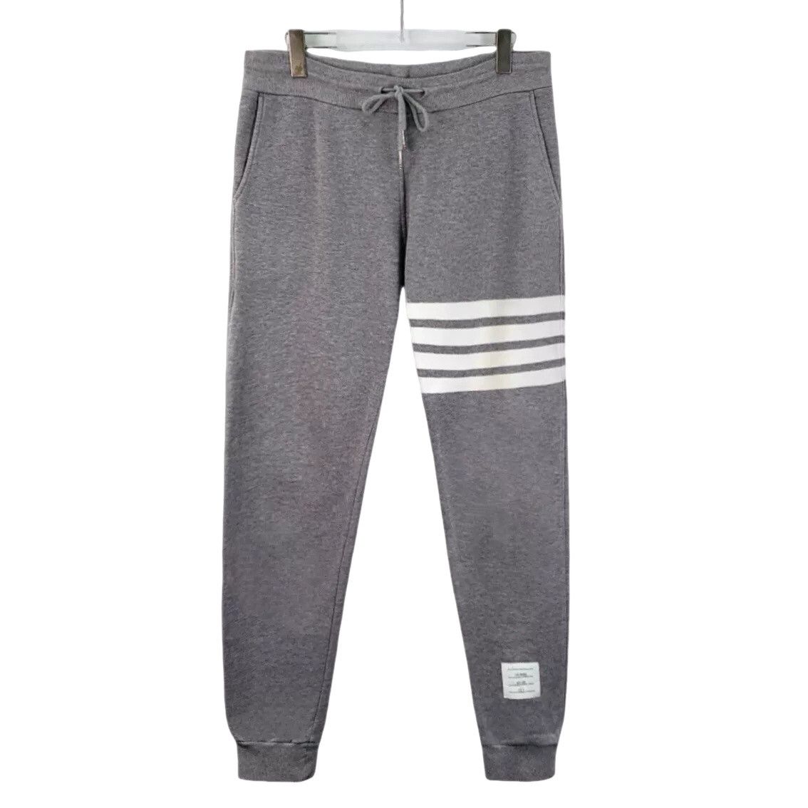 Thom Browne Thom Browne 4-Bar Cotton Sweatpants Size 2 Size US 32 / EU 48 - 1 Thumbnail