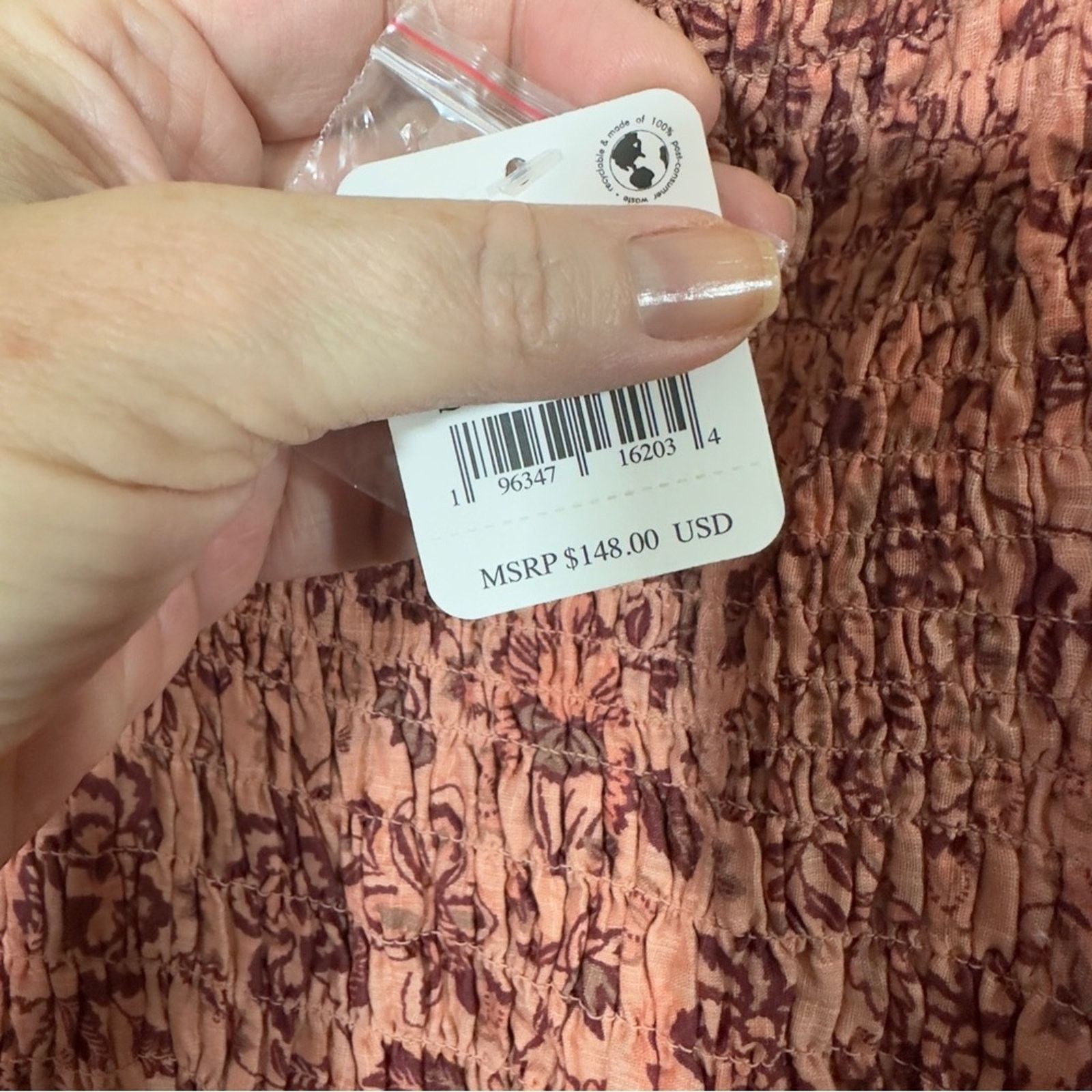 Free People Free People Smock It To Me Mini Dress Size S / US 4 / IT 40 - 15 Thumbnail