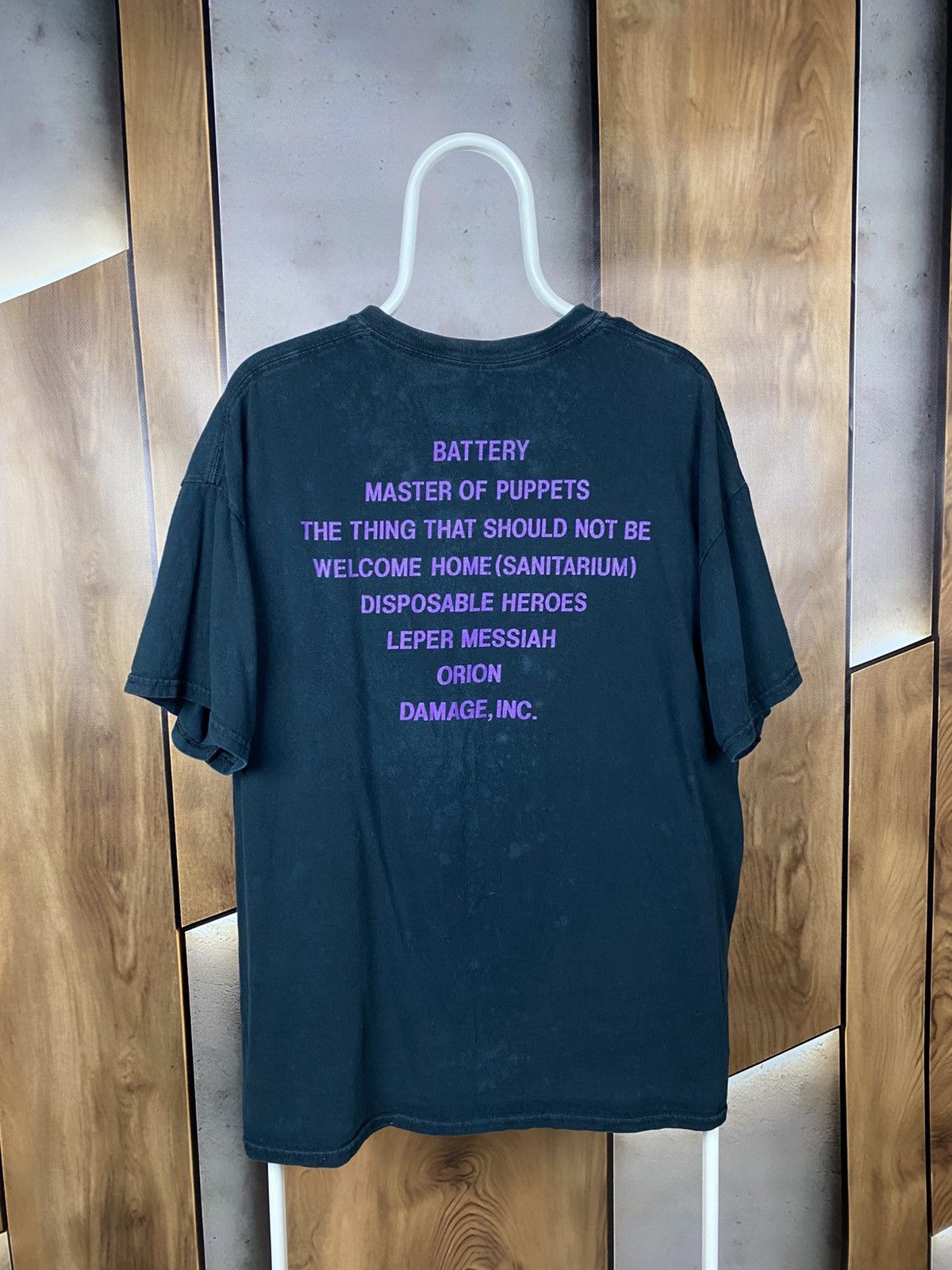Metallica 🪦Vintage 2007 T-Shirt Metallica Master Of Puppets Promo Tee🪦 Size US XL / EU 56 / 4 - 2 Thumbnail