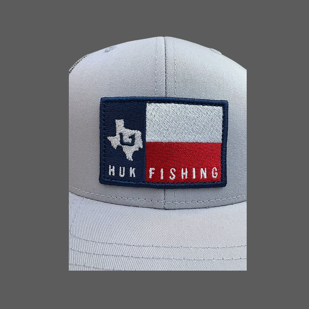 Other Huk Men’s Big State Grey Trucker Hat Sz OS Size ONE SIZE - 14 Thumbnail