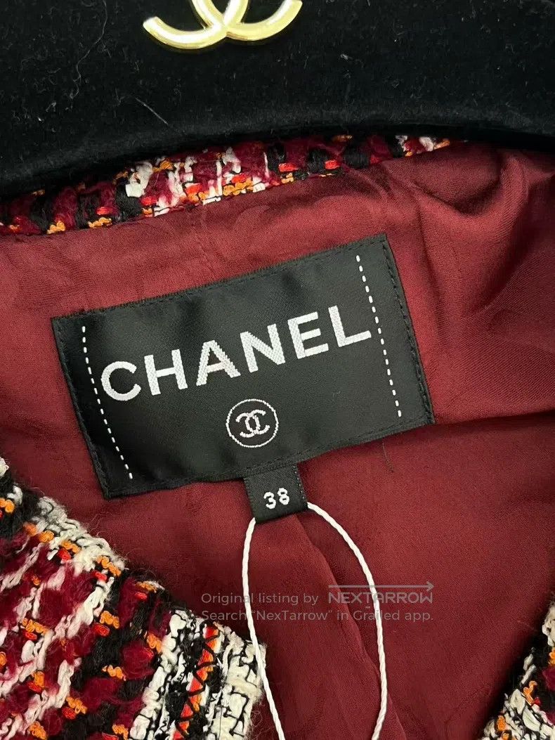 Chanel Chanel Doll collar plaid jacket Size XS / US 0-2 / IT 36-38 - 4 Thumbnail