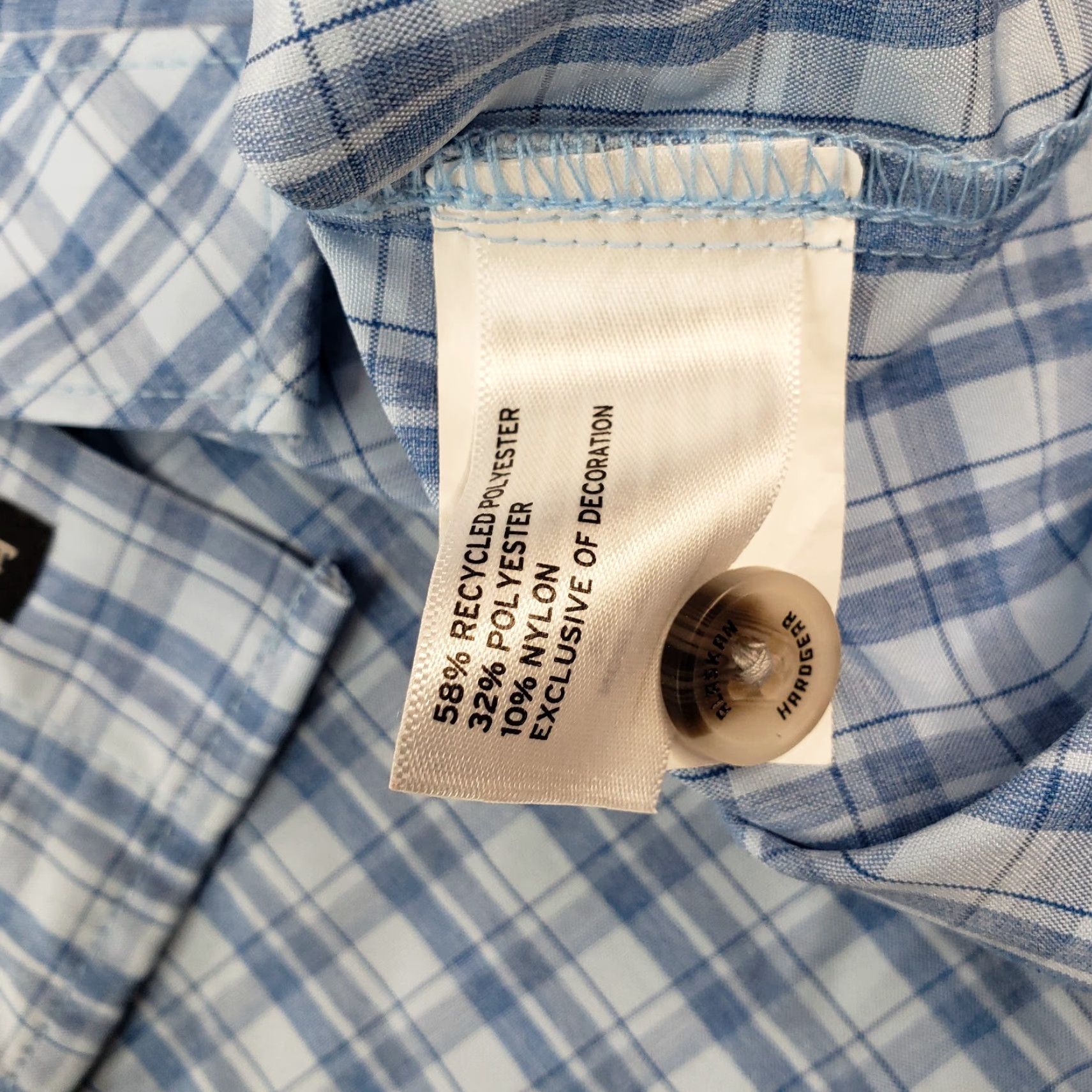 Vintage Alaskan Hardgear Mens Short Sleeve Plaid Button Up Shirt Large Blue Outdoor Breathable Size US L / EU 52-54 / 3 - 6 Thumbnail