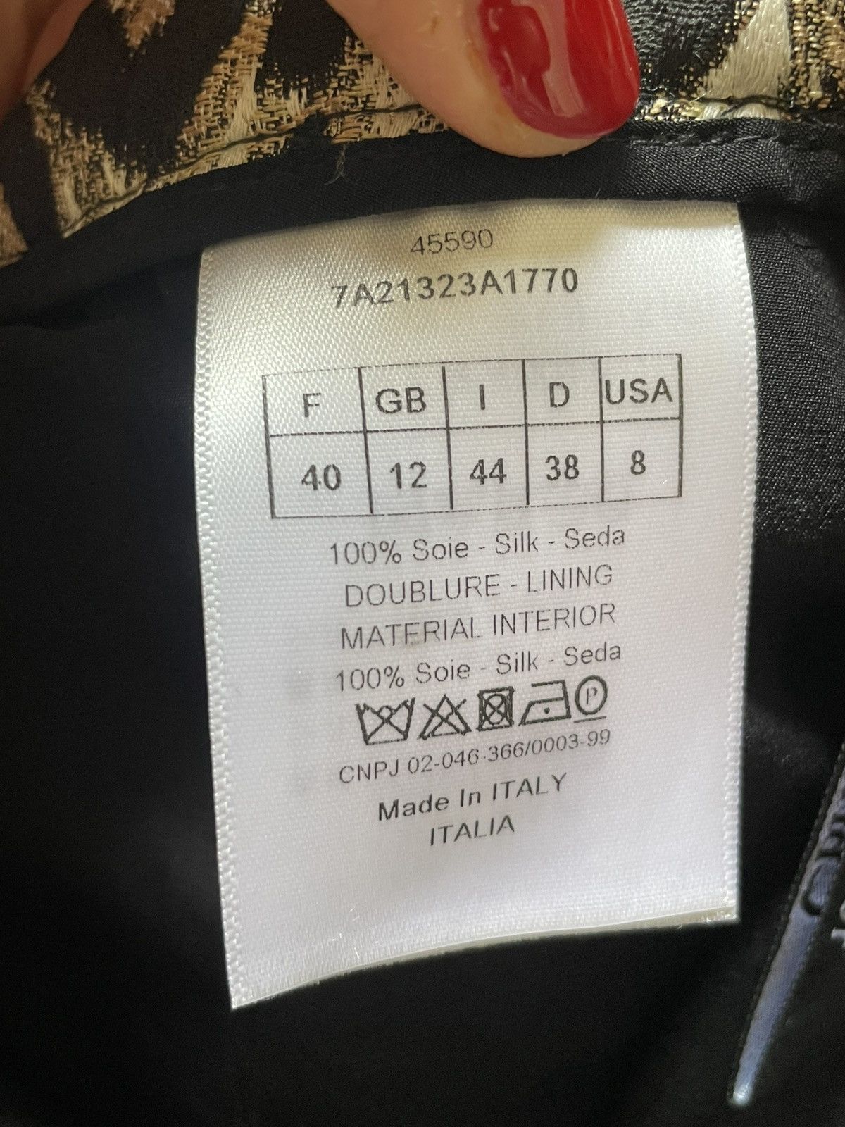 Dior CHRISTIAN DIOR LÉOPARD SKIRT Size 28" / US 6 / IT 42 - 3 Thumbnail