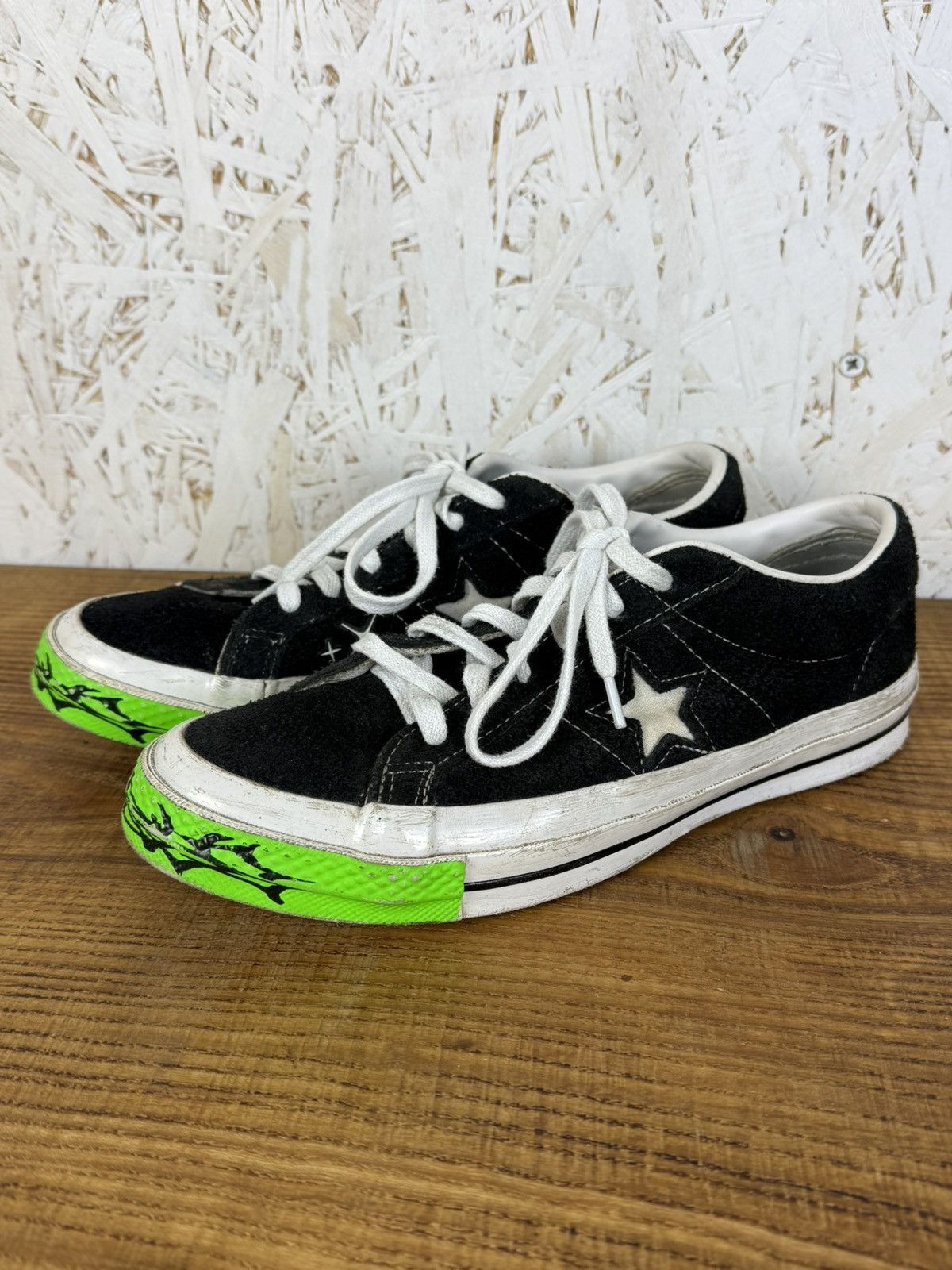 Converse Converse One Star Ox Yung Lean Sad Boys Toxic US 5.5 / 7.5 Size US 5.5 / EU 38 - 1 Thumbnail
