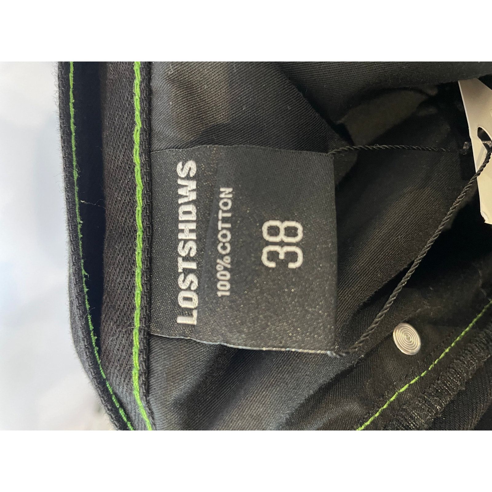 Other LOSTSHDWS Black & Green Jeans Size US 38 / EU 54 - 3 Thumbnail