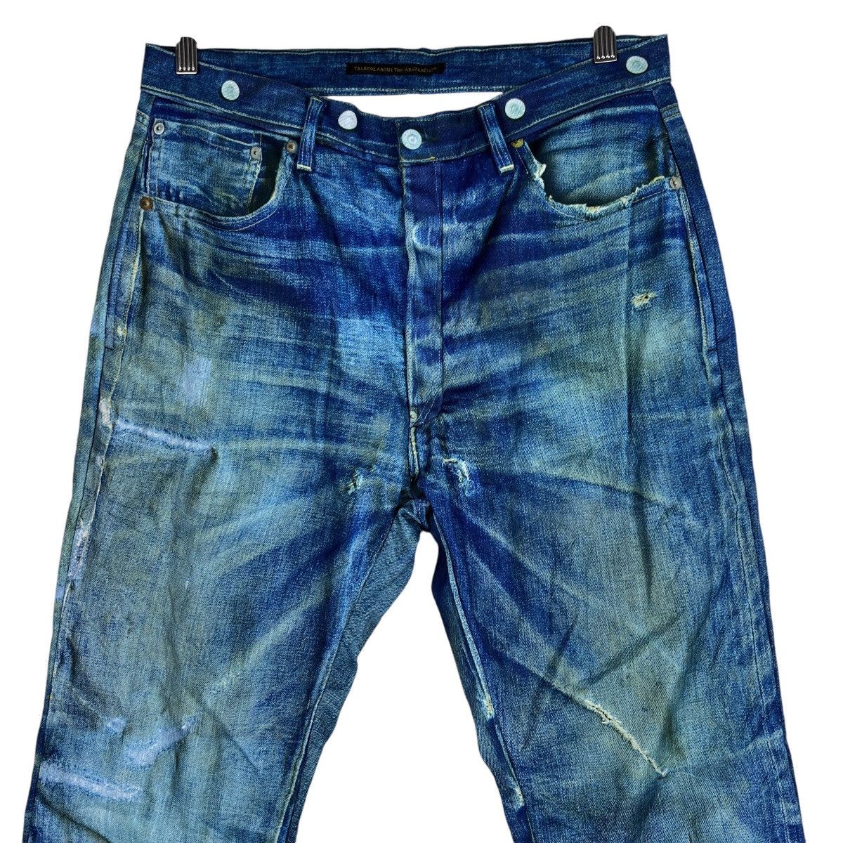TALKING ABOUT THE ABSTRACTION TALKING ABOUT THE ABSTRACTION PHOTO DENIM Size US 32 / EU 48 - 3 Thumbnail