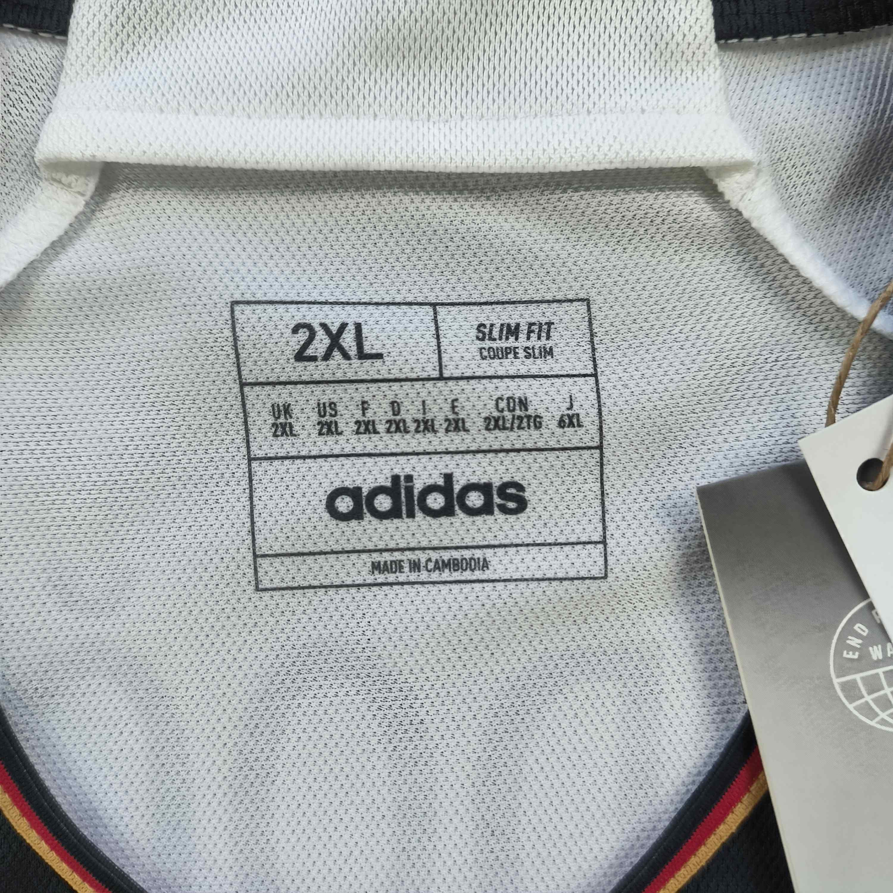 Adidas NEW Germany 2022-24 Adidas home Gündogan football jersey XXL Size US XXL / EU 58 / 5 - 6 Thumbnail