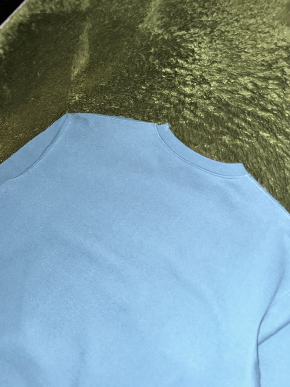 Dime [L] Dime Outline Embroidered Logo Sweatshirt Teal Size US L / EU 52-54 / 3 - 9 Thumbnail