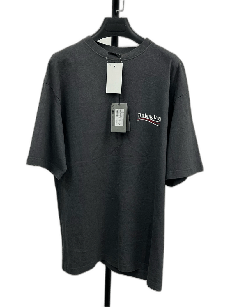 Balenciaga Balenciaga SS22 Embroidered Crew Neck T-Shirt-yf Size US XS / EU 42 / 0 - 1 Thumbnail