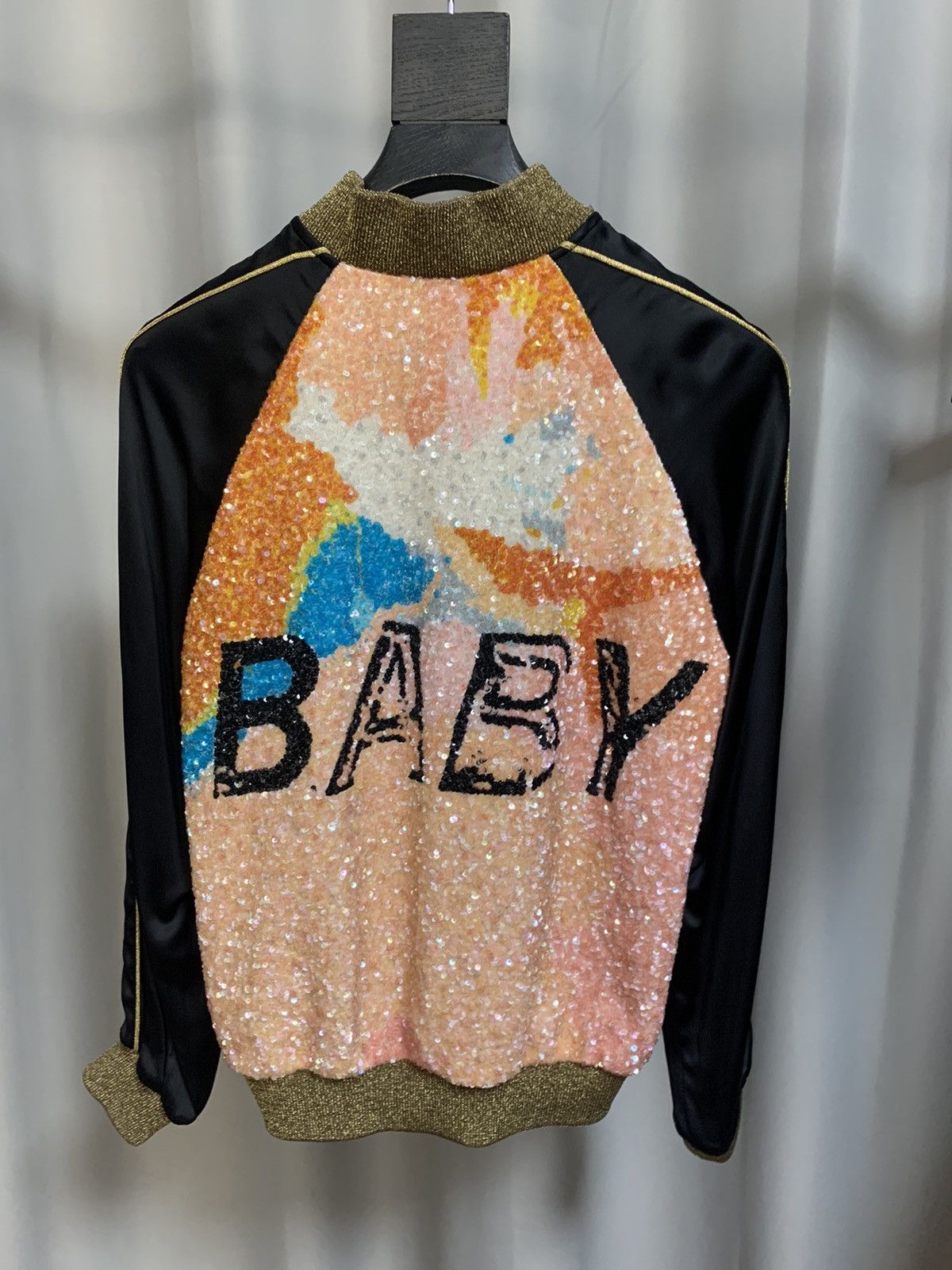 Saint Laurent Paris Saint Laurent 2016SS baby Sequin teddy jacket Size US XS / EU 42 / 0 - 1 Thumbnail