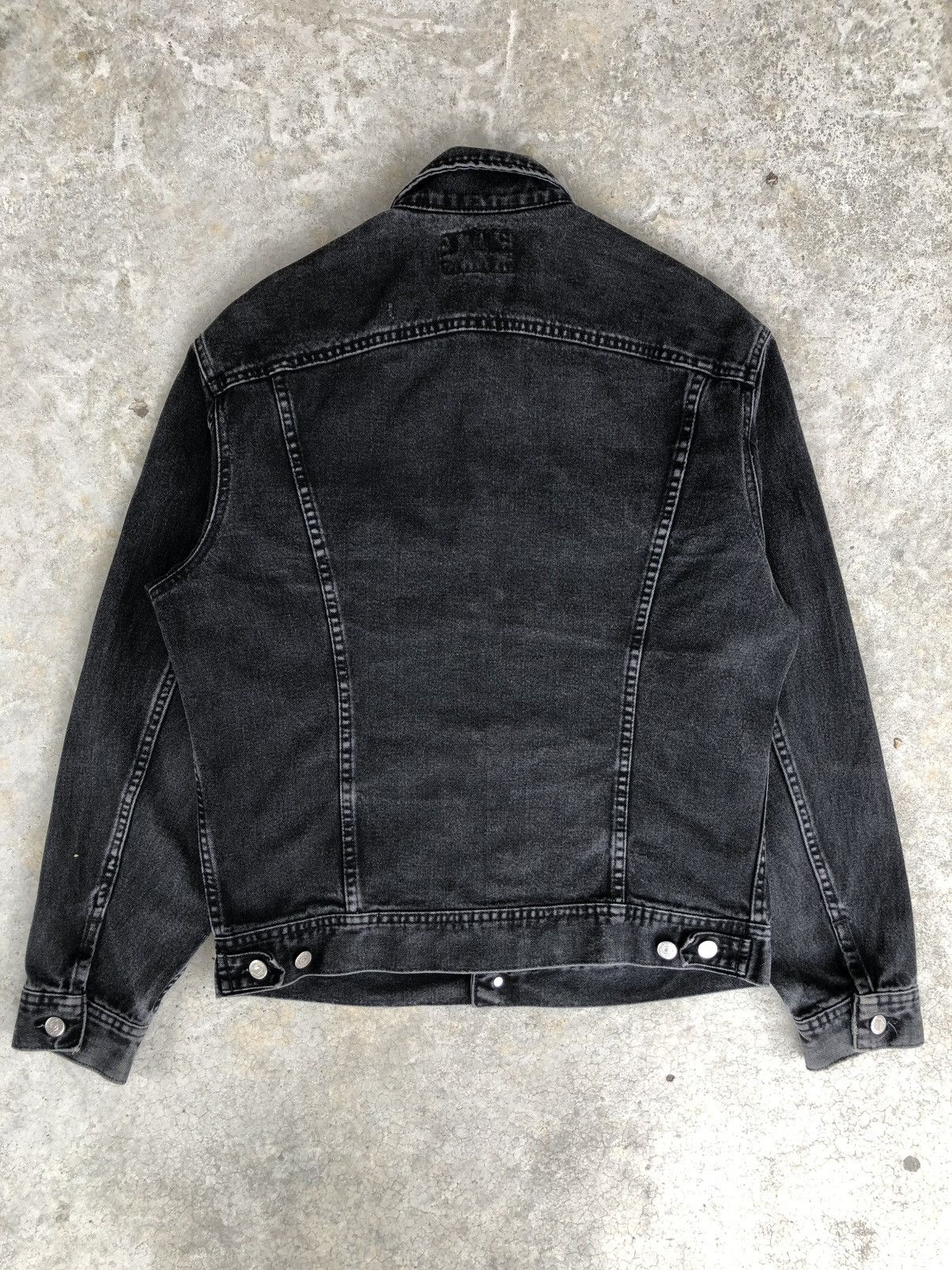 If Six Was Nine Vintage 90s Lee Denim Jacket Distressed Size US L / EU 52-54 / 3 - 2 Thumbnail