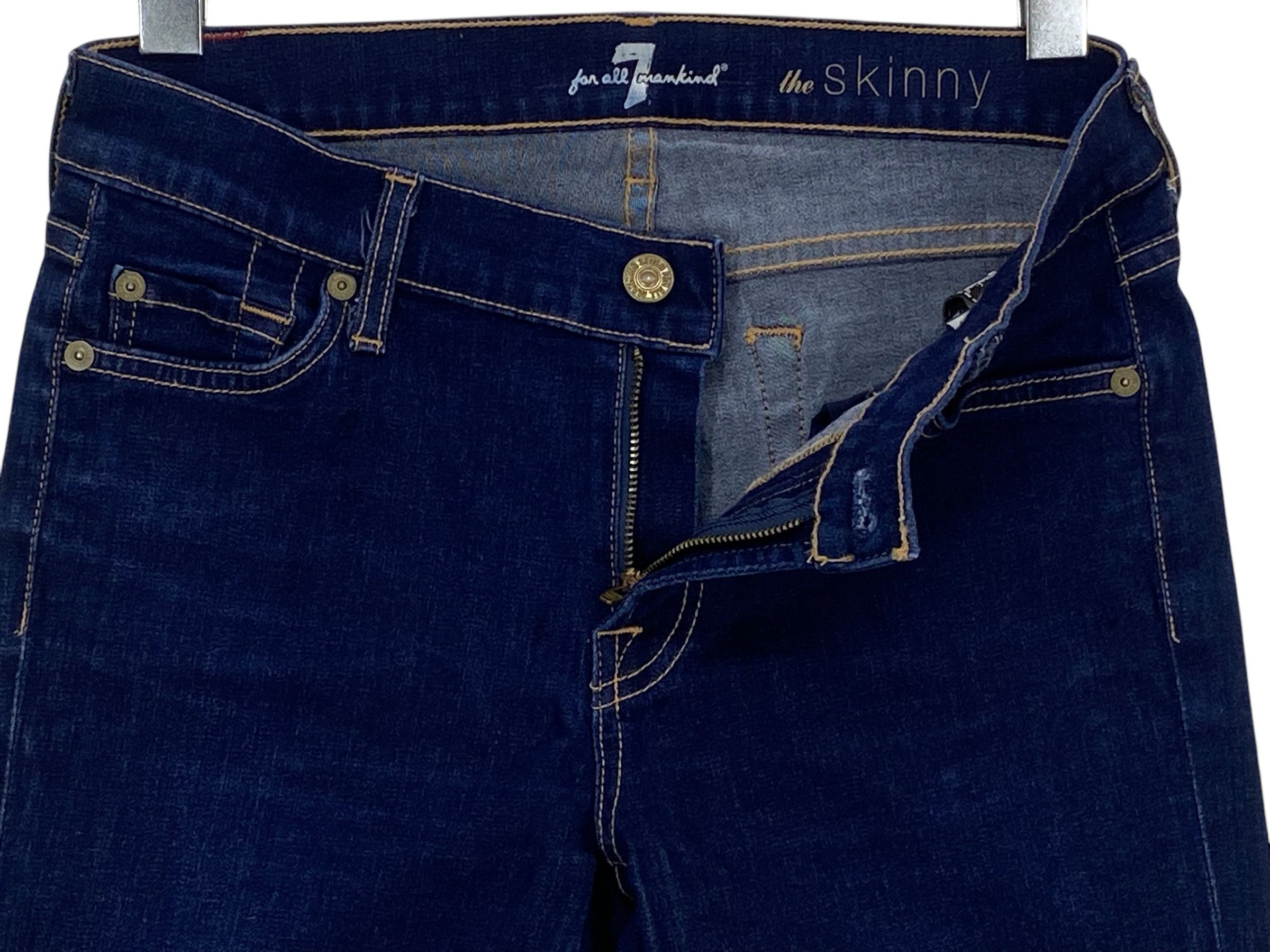 7 For All Mankind 7 For all mankind Skinny Jeans Size 28" / US 6 / IT 42 - 4 Thumbnail