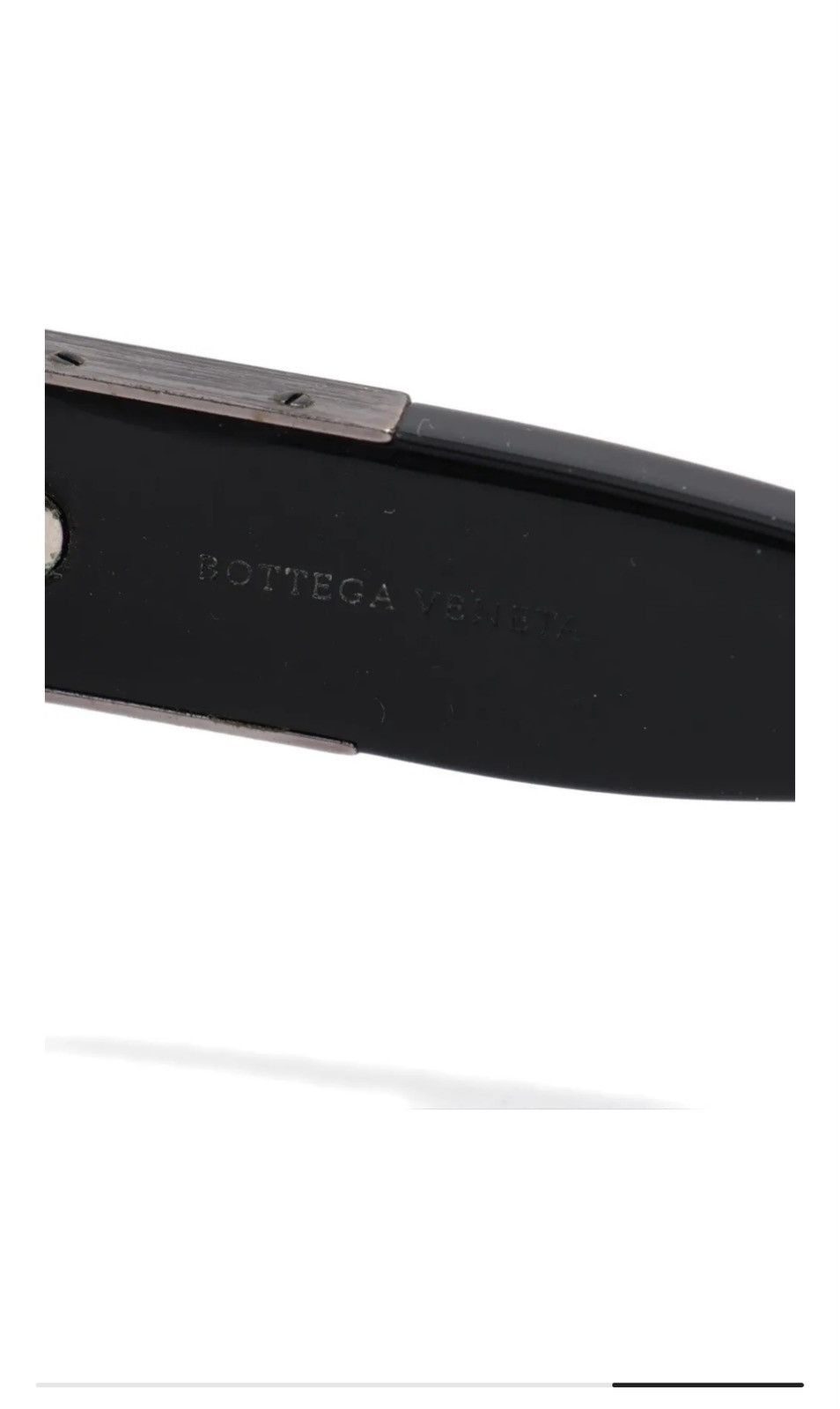 Bottega Veneta Bottega Veneta Sunglasses Leather & Silver (Prada, Gucci) Size ONE SIZE - 5 Thumbnail