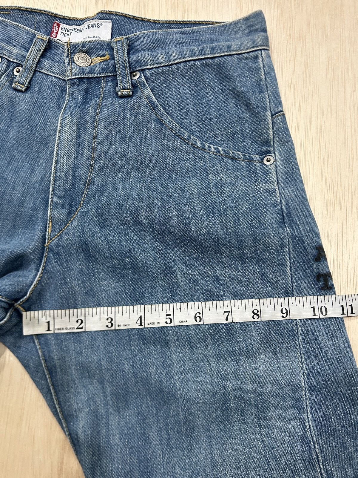 Levi's y2k Levis Engineered ‘TeenAge Riot’ Ads Poem Size US 28 / EU 44 - 12 Thumbnail