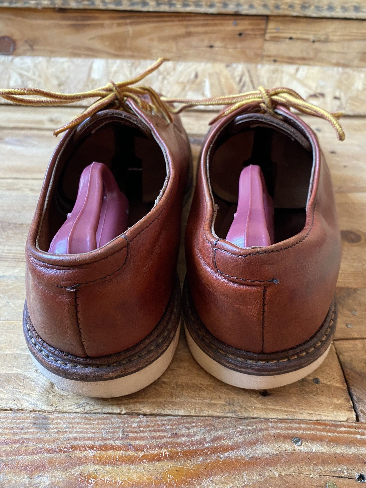 Red Wing Redwing oxford brown casual leather shoes sz 9.5 Size US 9.5 / EU 42-43 - 4 Thumbnail